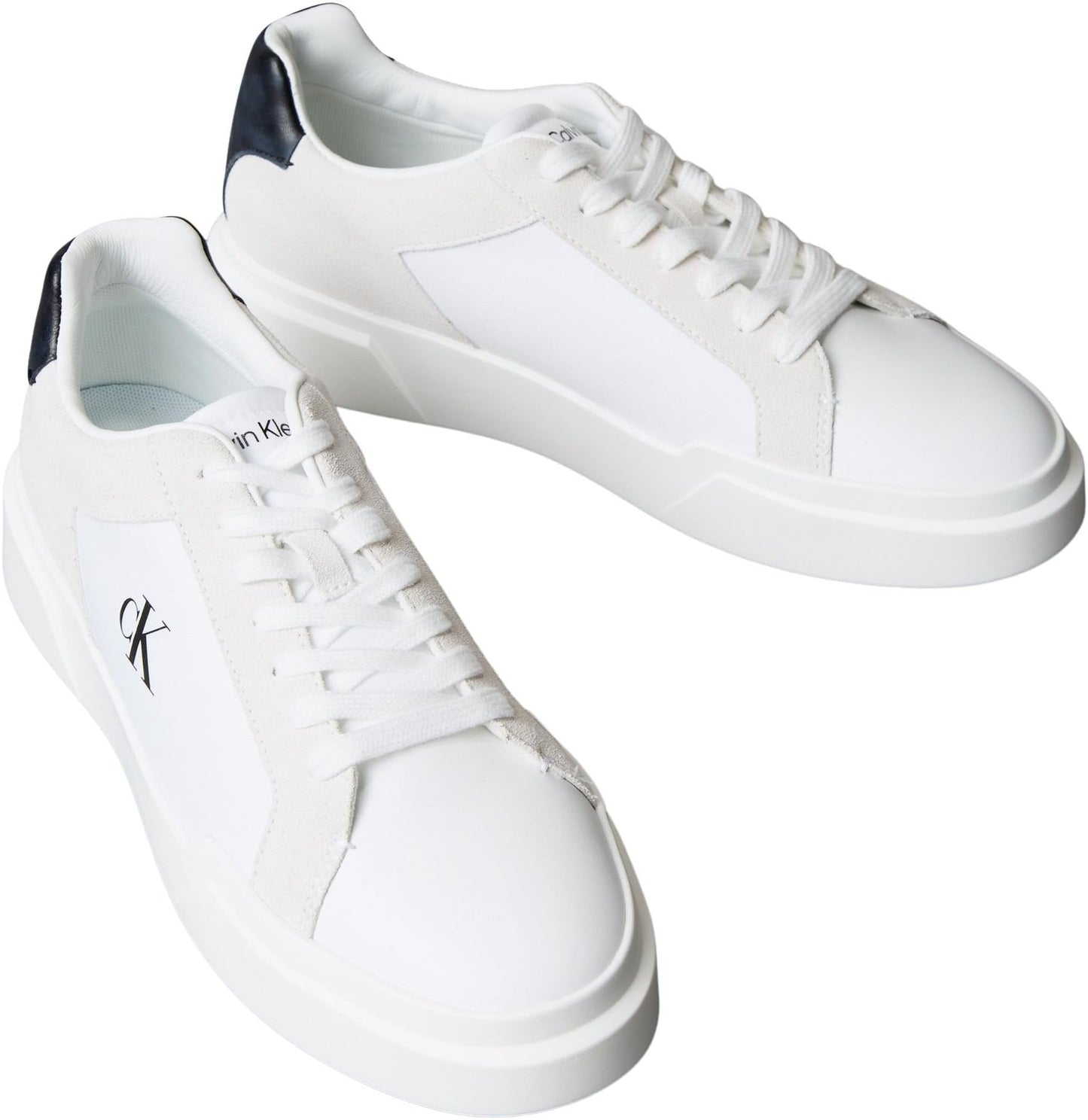 Calvin Klein Chunky Cupsole Laceup LTH Mix Ym0ym01348 Parte Superior bajaHombre