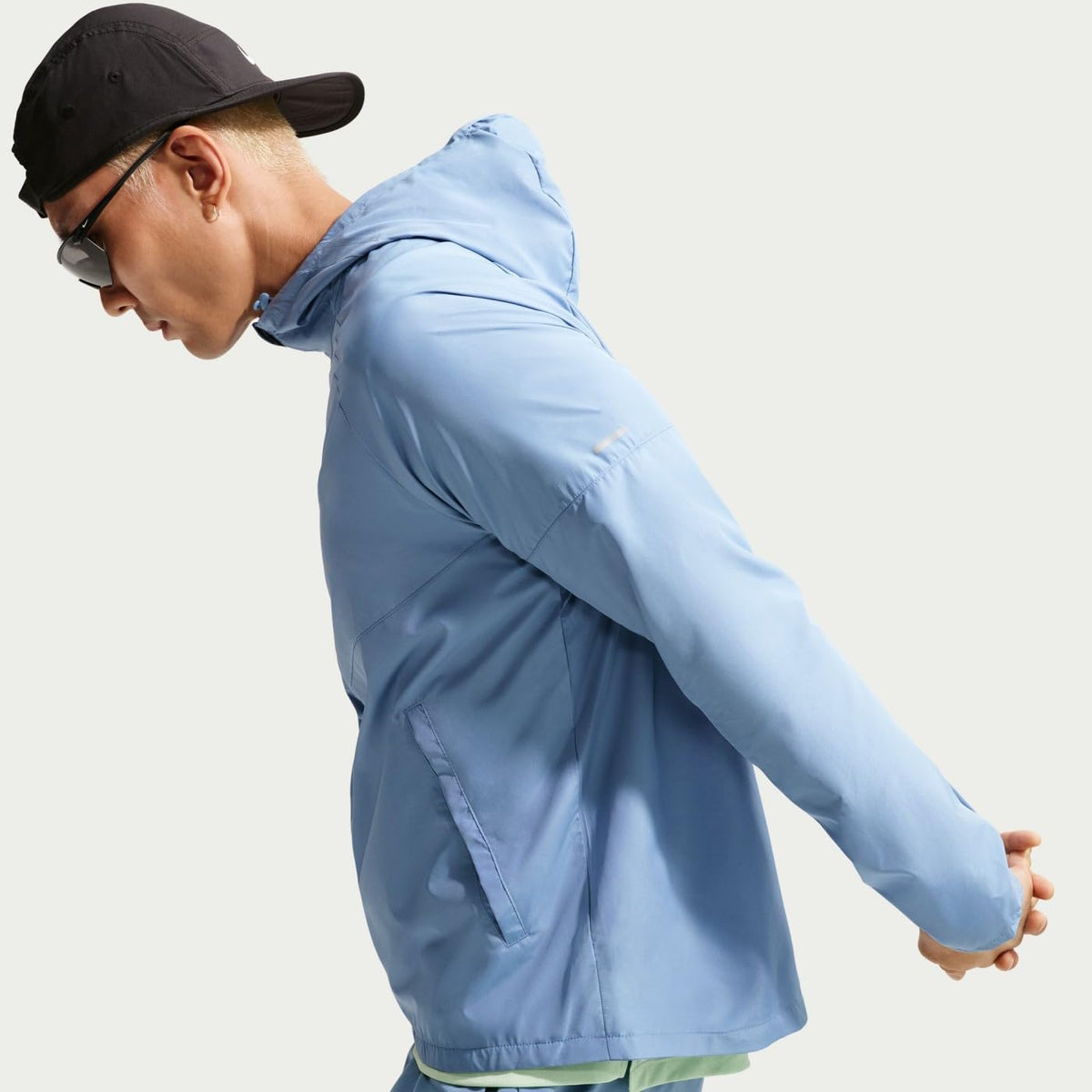 NIKE M Nk Rpl Miler Jkt Chaqueta Hombre (Pack de 1)