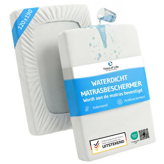 Protector de colchón 90x200 Impermeable y Transpirable, hipoalergénico