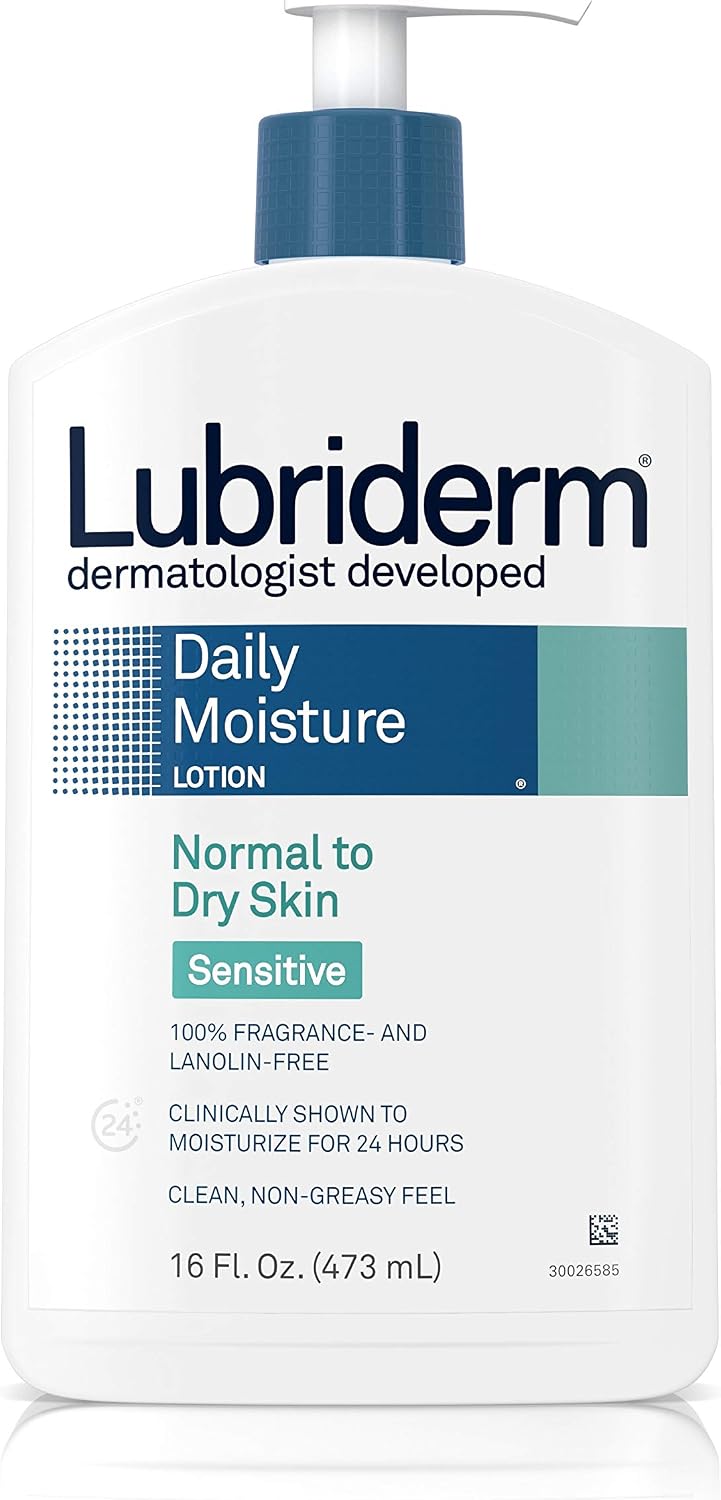 Lubriderm Sensitive Skin Therapy Moisturizing Lotion For Dry Skin 475 ml