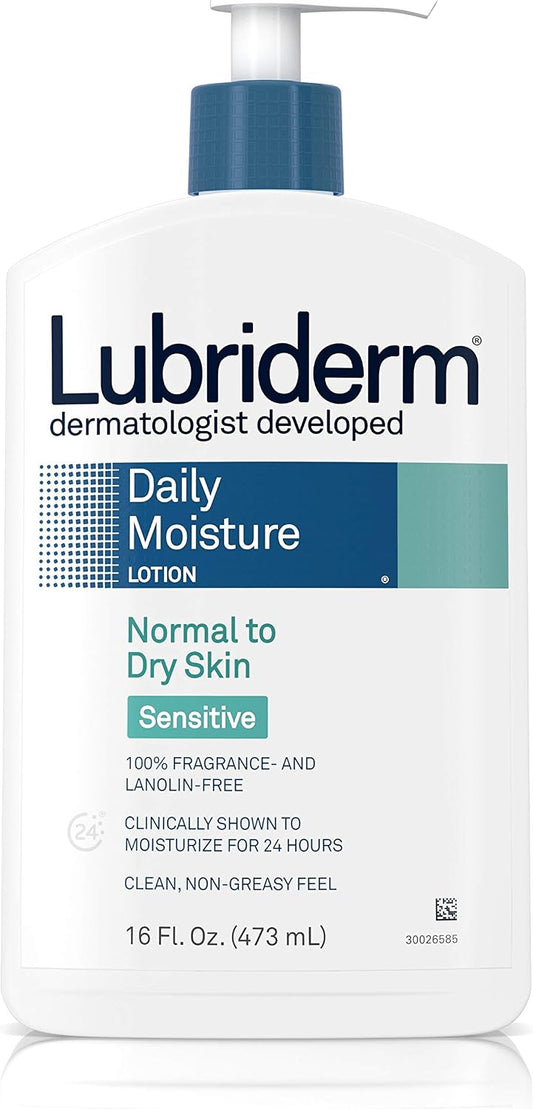 Lubriderm Sensitive Skin Therapy Moisturizing Lotion For Dry Skin 475 ml