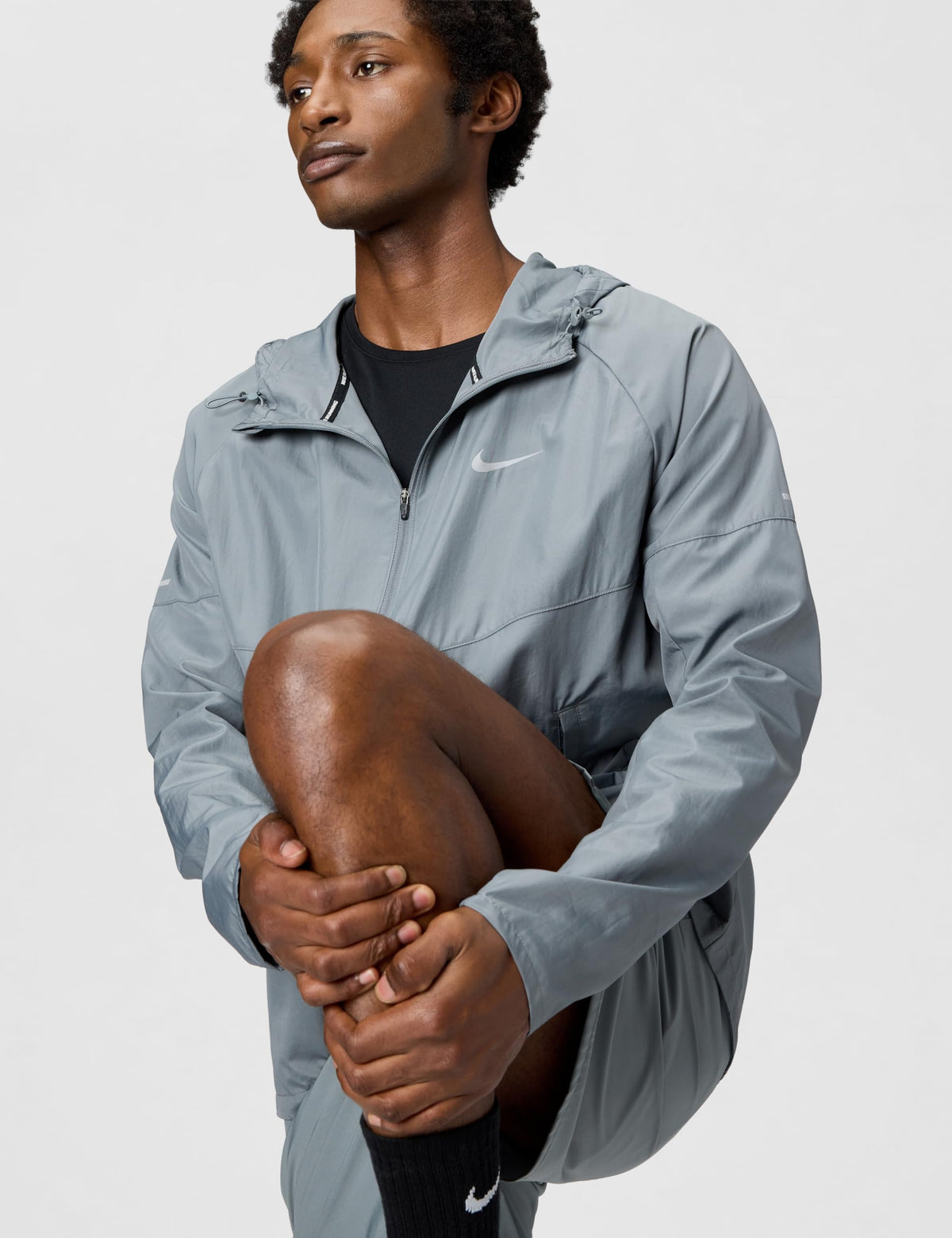NIKE M Nk Rpl Miler Jkt Chaqueta Hombre (Pack de 1)