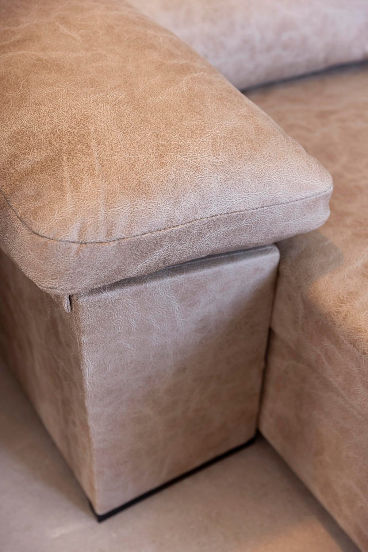 DUPI Sofá Chaiselongue Sleep Pro | Arcón Reversible Izquierda/Derecha | 265x96x148 cm | Gris