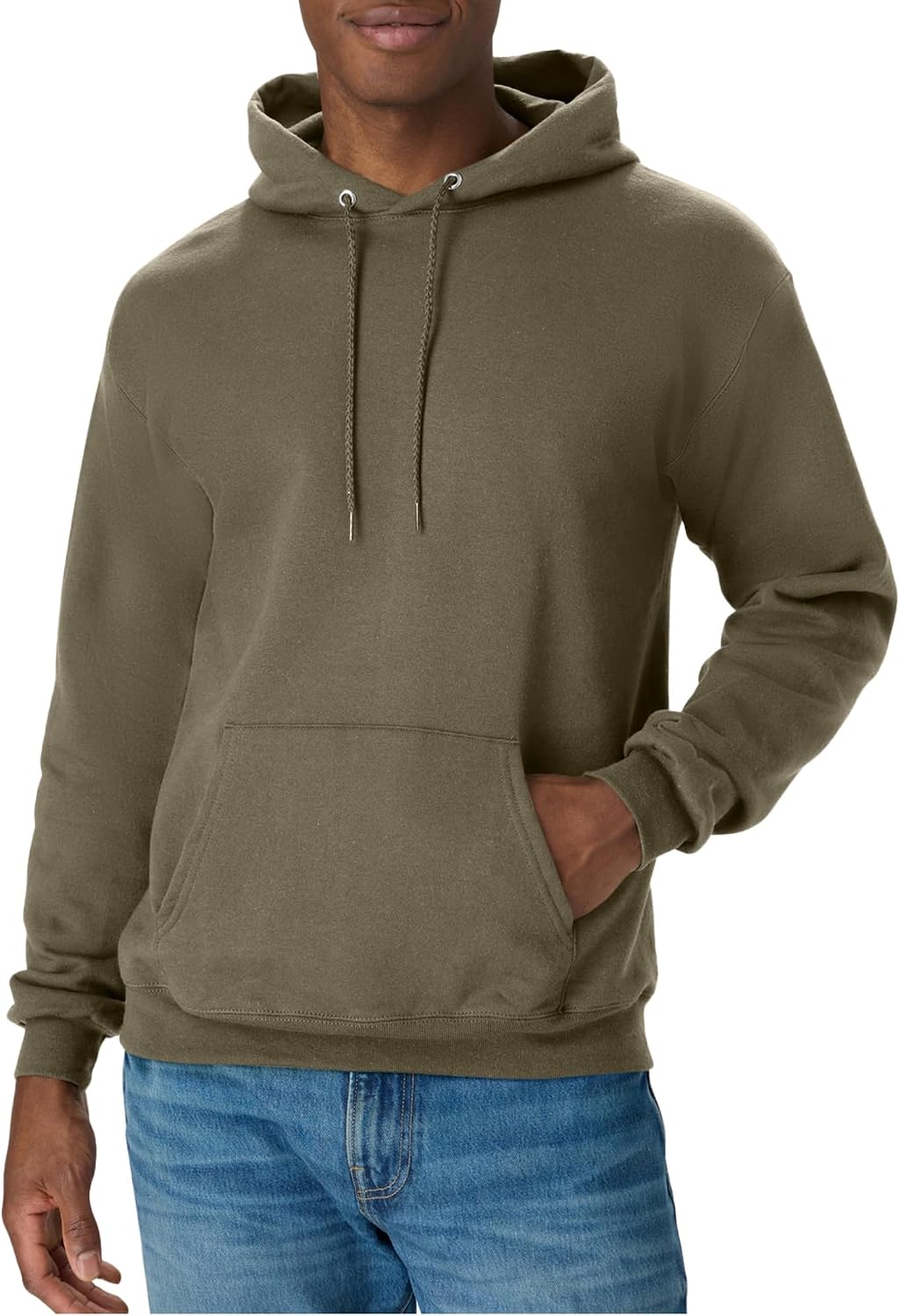 Hanes Men's Pullover EcoSmart Hooded Sweatshirt