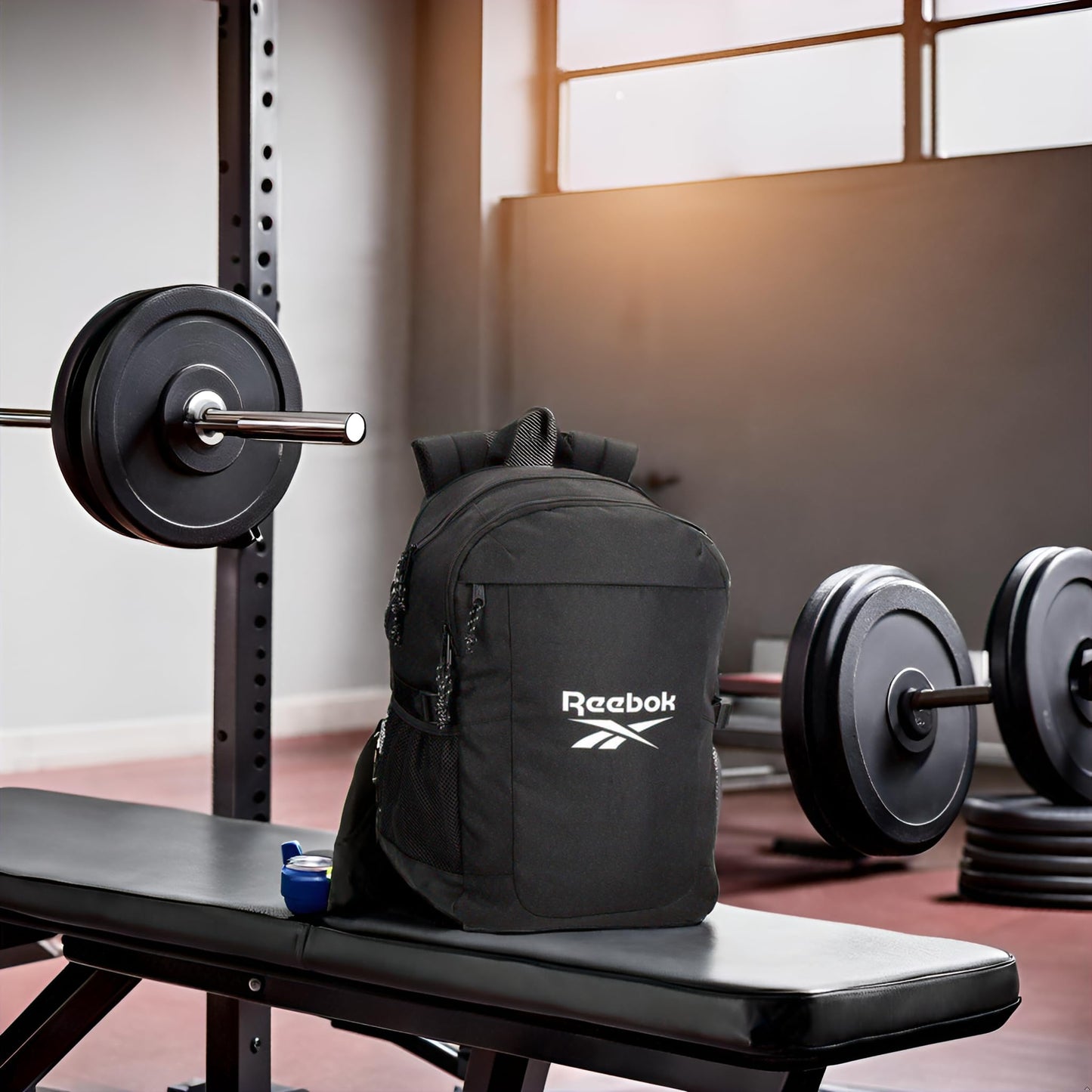 Reebok Carson Mochila para portátil, fabricada en poliéster, Tirantes anchos, ergonómicos y acolchados que se adaptan perfectamente a la espalda, Múltiples formas de usarlo, varios compartimentos