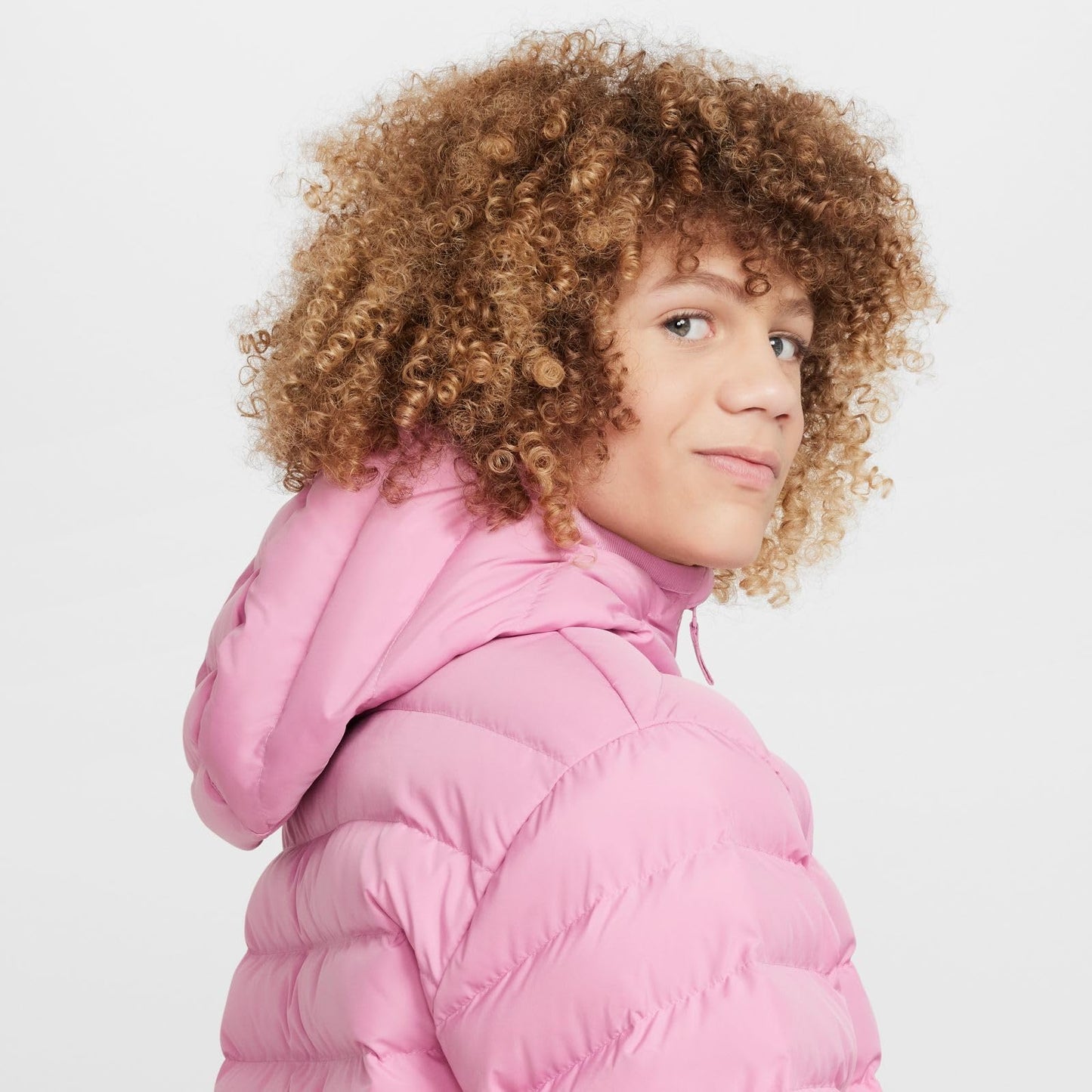 NIKE K Nsw Low Synfl Jkt Adp Hip Length Hooded Jkt Unisex - Niños y jóvenes