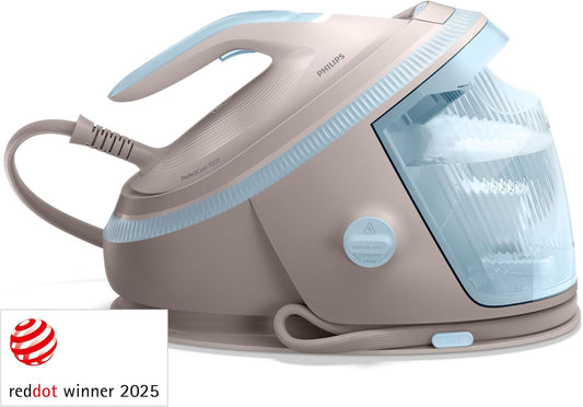 Philips 7000 Centro de Planchado OptimalTEMP, 8,5 bares, 1,5L, Beige