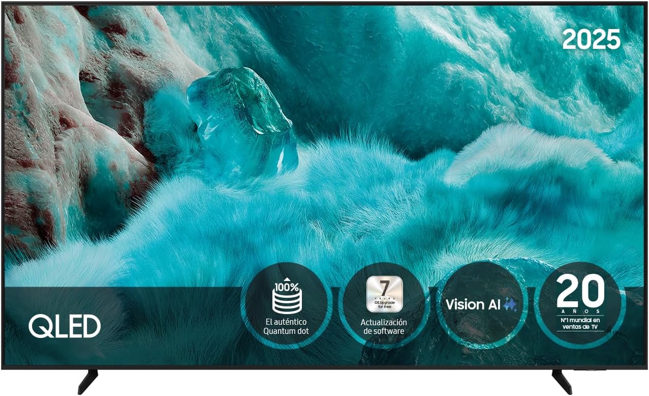 Samsung TV 65 Pulgadas QLED Q8F 4K Smart TV con Vision AI, 100% Volumen de Color con Quantum Dot, el auténtico Quantum Dot y Motion Xcelerator
