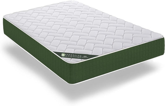 Dormio Esmeralda Colchón Viscoelástico Fresh 3D, 90x190 cm, Altura 21 cm, Reversible Frío/Calor, Confort y Firmeza Adaptable.