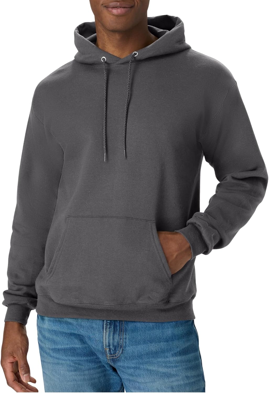 Hanes Men's Pullover EcoSmart Hooded Sweatshirt
