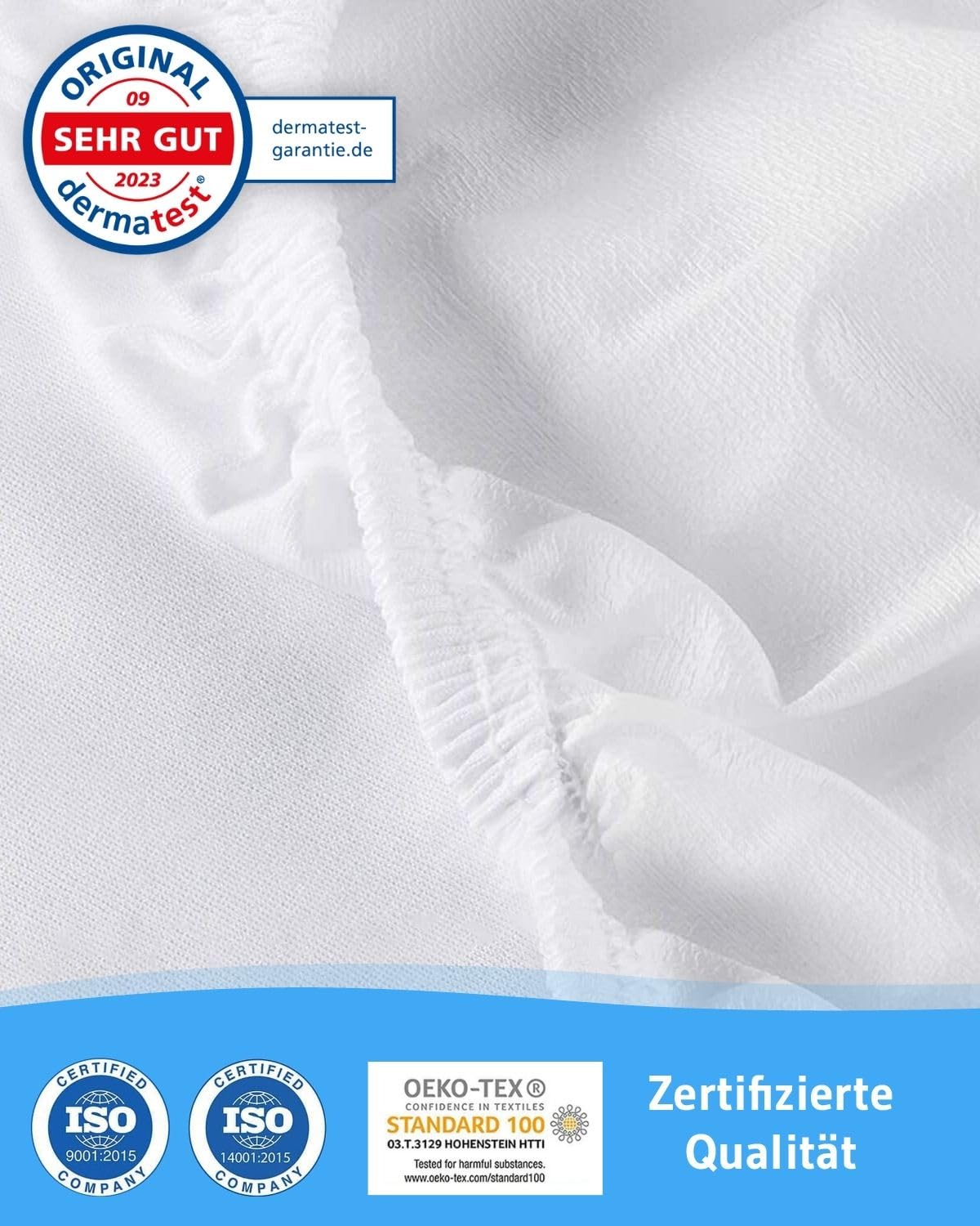 Protector de colchón 90x200 Impermeable y Transpirable, hipoalergénico