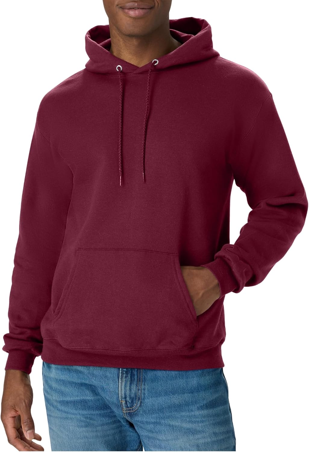 Hanes Men's Pullover EcoSmart Hooded Sweatshirt