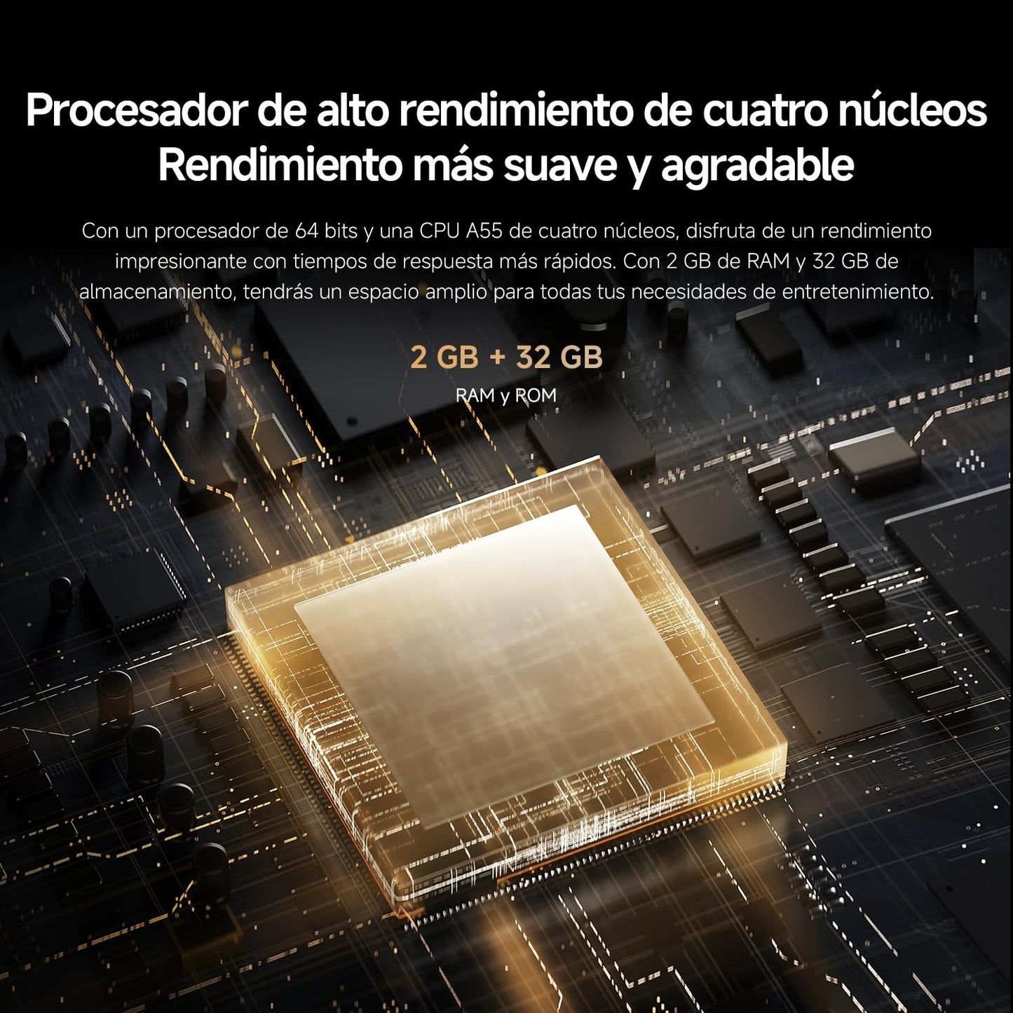 XIAOMI TV F Pro 75, 75 Pulgadas (190 cm), 4K UHD QLED, Smart TV, Fire OS8, Control por Voz Alexa, HDR10+, Modo Game Boost 120Hz, MEMC, Compatible con Apple AirPlay