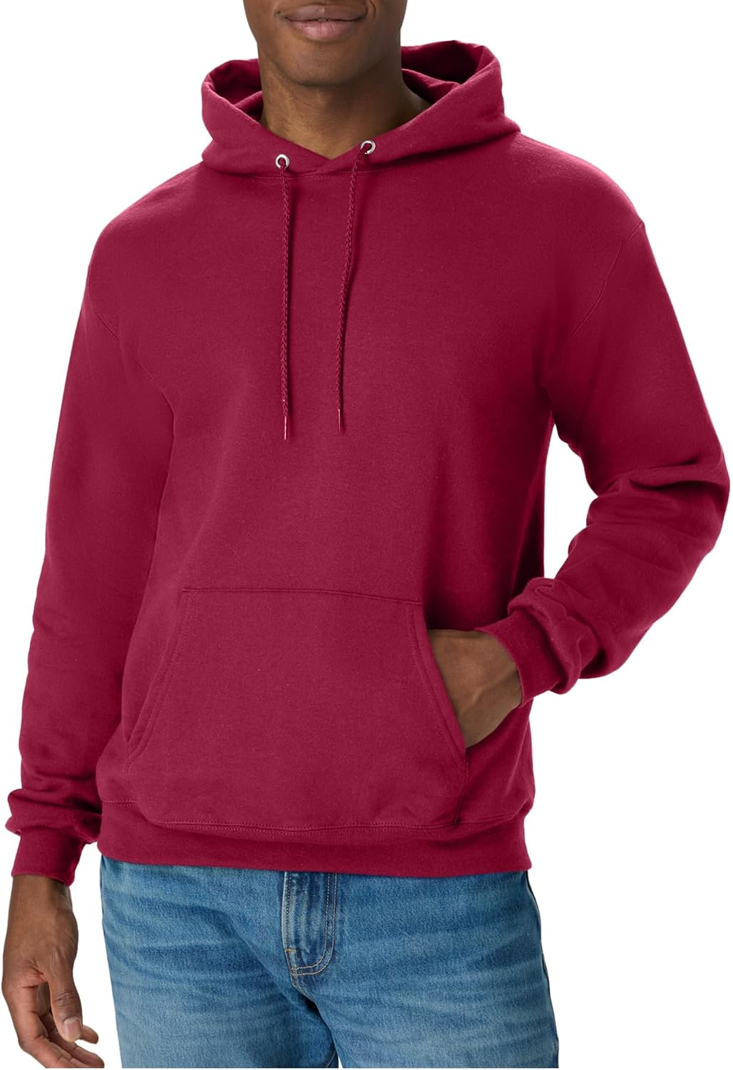 Hanes Men's Pullover EcoSmart Hooded Sweatshirt