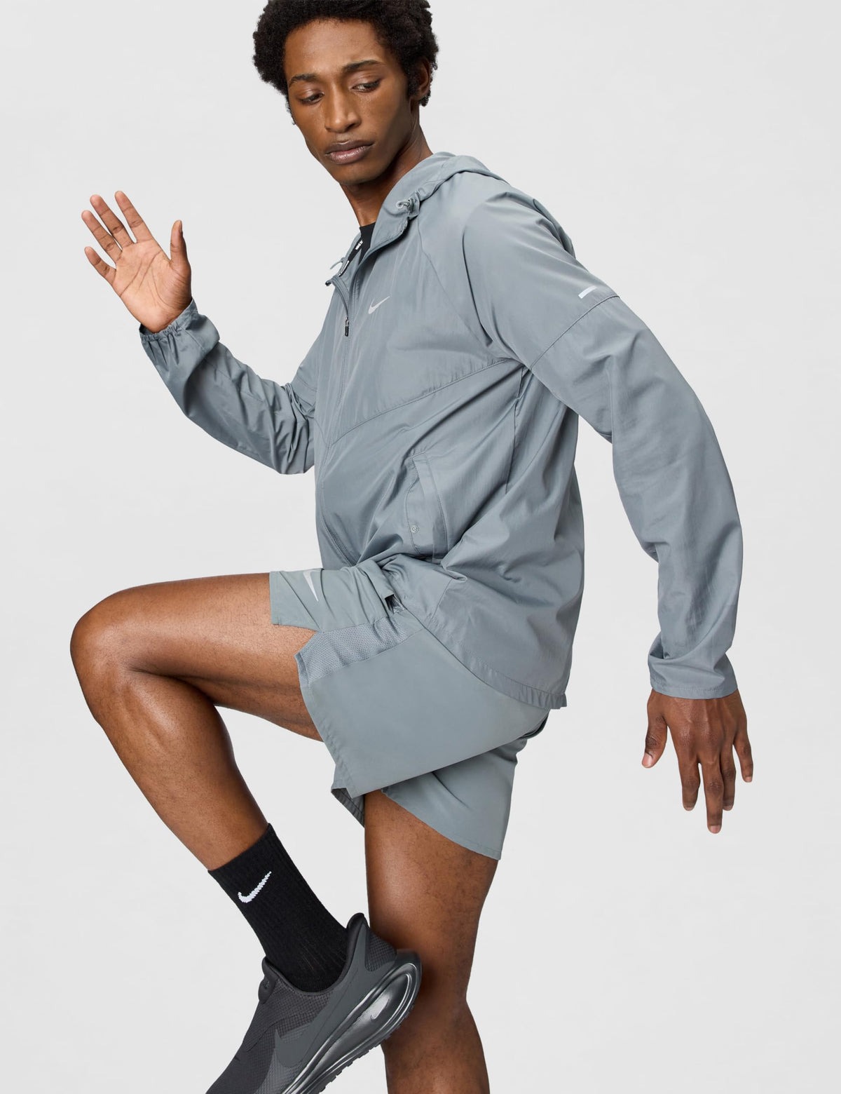 NIKE M Nk Rpl Miler Jkt Chaqueta Hombre (Pack de 1)