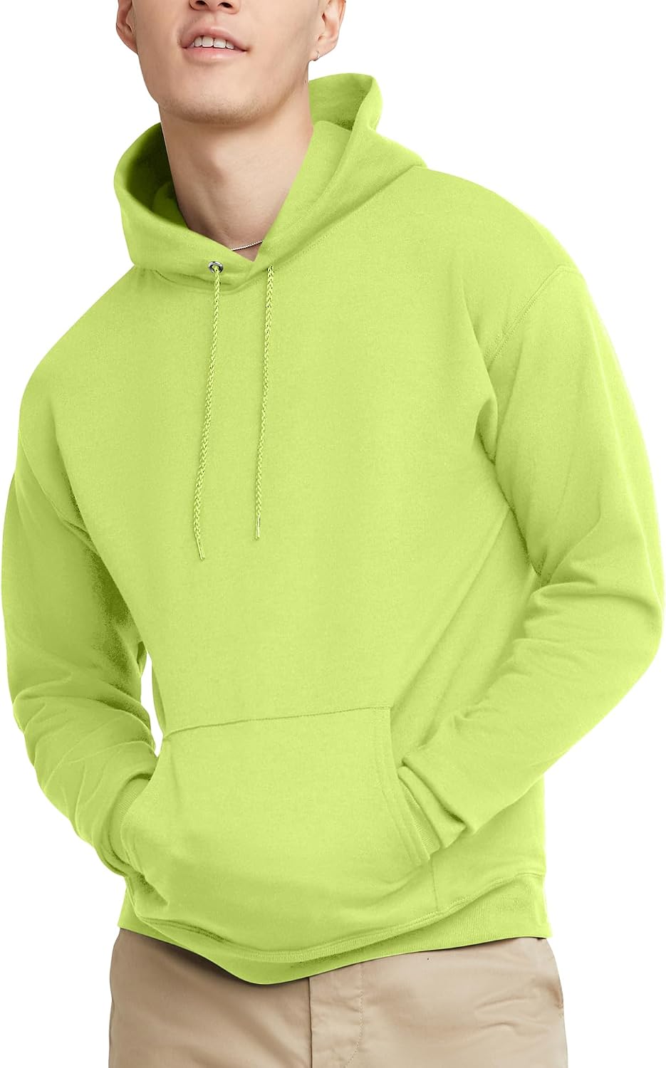 Hanes Men's Pullover EcoSmart Hooded Sweatshirt
