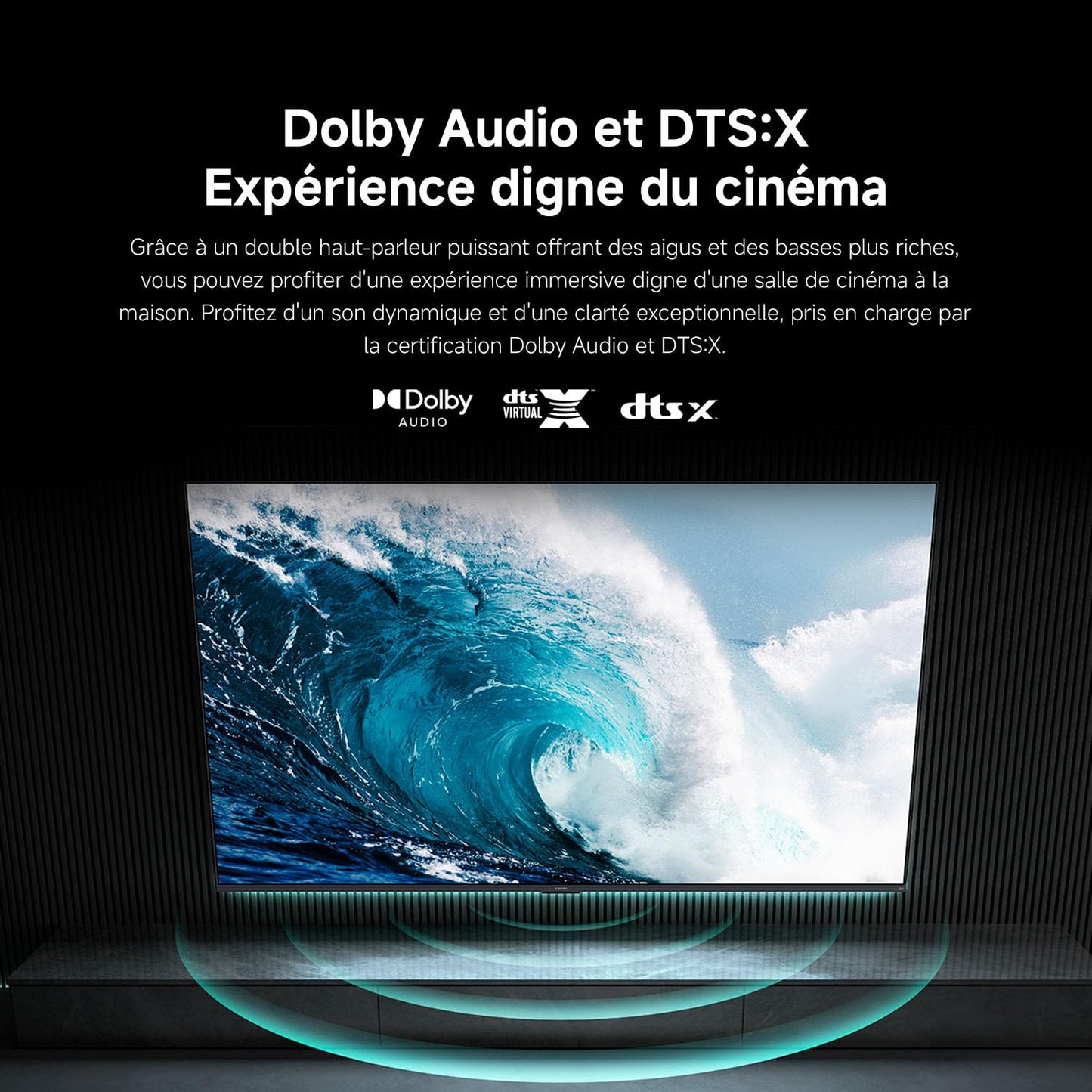 XIAOMI TV F 65, 65 Pulgadas (165 cm), 4K UHD, Smart TV, Fire OS8, Control por Voz Alexa, HDR10, MEMC, Modo Game Boost 120Hz, Compatible con Apple AirPlay