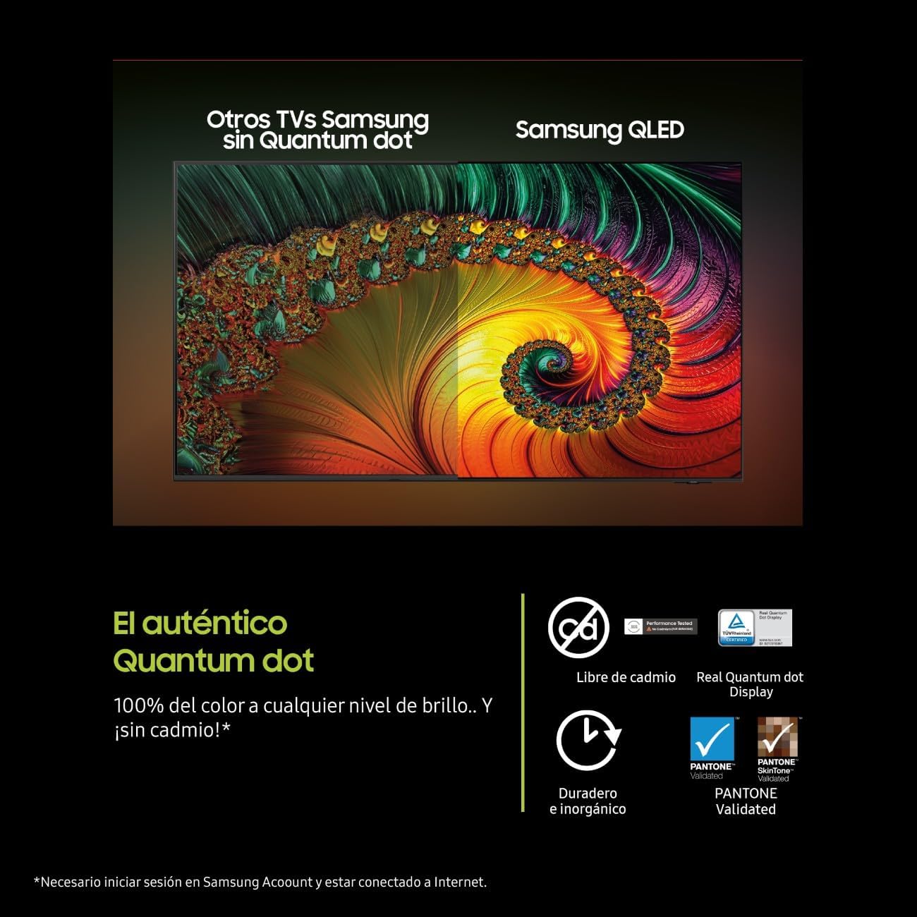 Samsung TV 65 Pulgadas QLED Q8F 4K Smart TV con Vision AI, 100% Volumen de Color con Quantum Dot, el auténtico Quantum Dot y Motion Xcelerator