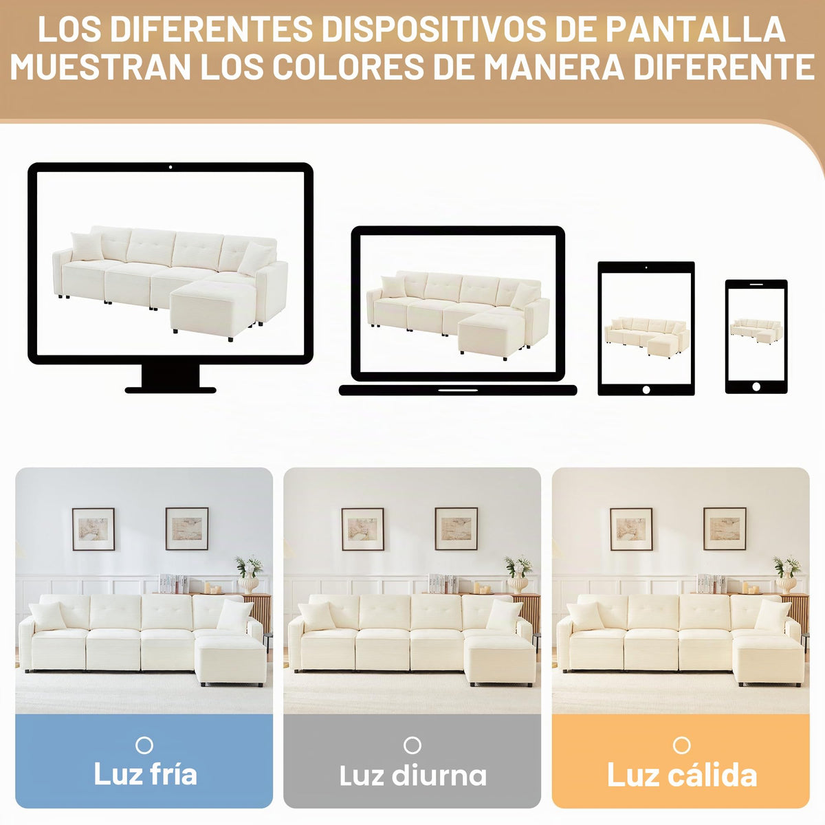 Sofá moderno de chenilla en forma de U con chaise longue, sofá esquinero de 4 plazas con espacio de almacenamiento, puerto USB y tipo C, modular, con soporte para bebidas y cojines suaves