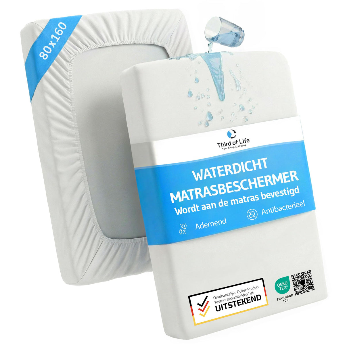 Protector de colchón 90x200 Impermeable y Transpirable, hipoalergénico