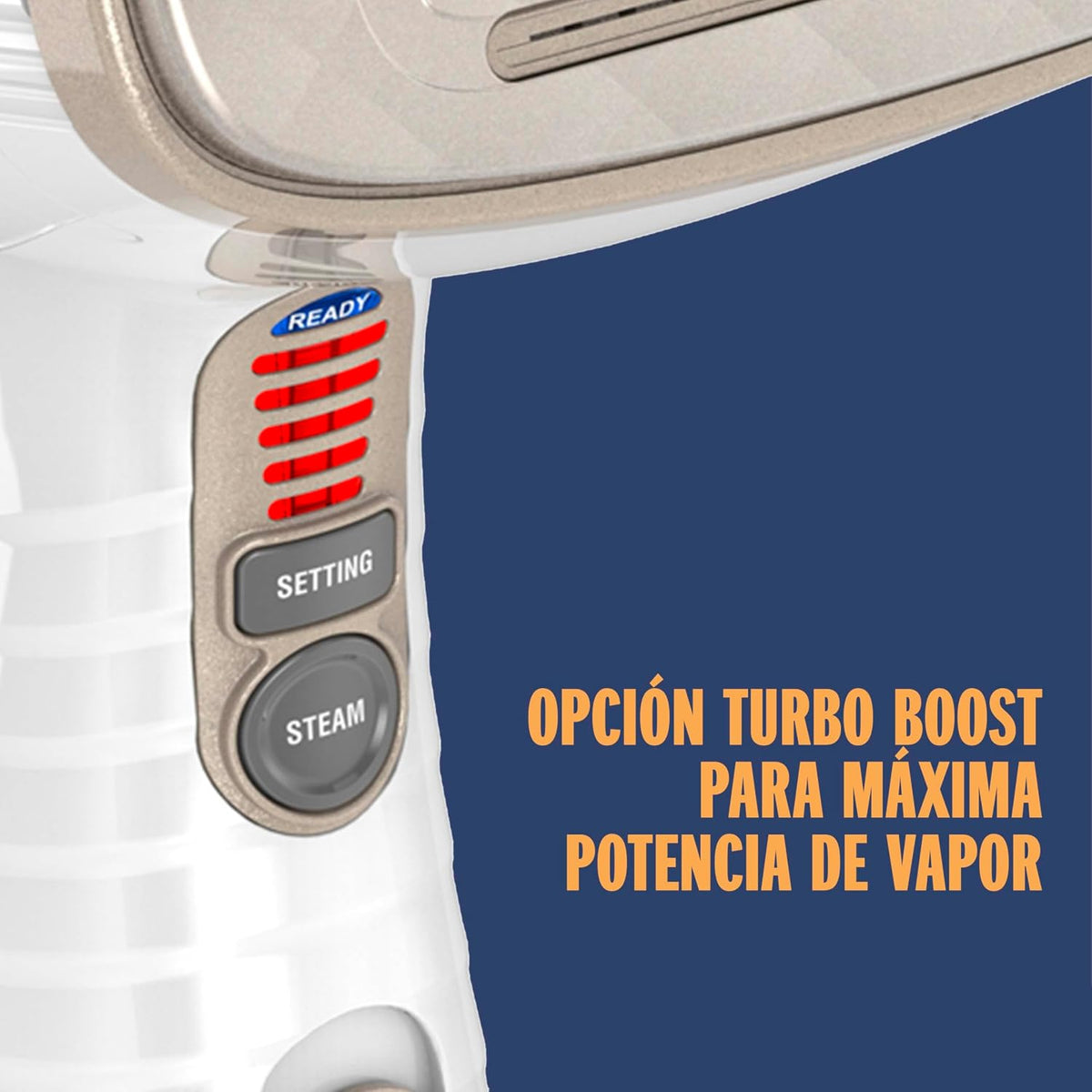 Conair GS59XE Plancha de vapor vertical Turbo ExtremeSteam, 1560 W, Tanque de agua 230 ml, Vapor continuo de 20 min, 5 ajustes de vapor, Ideal viajes y hogar