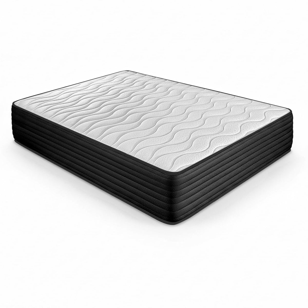 DUÉRMETE ONLINE - Colchón Viscoelástico Pocket Visco Reversible (Cara Invierno-Verano) Firmeza-Dureza Media-Alta, Grosor 20cm, Antiácaros, Antibacerias e Hipoalergénico, 180x200