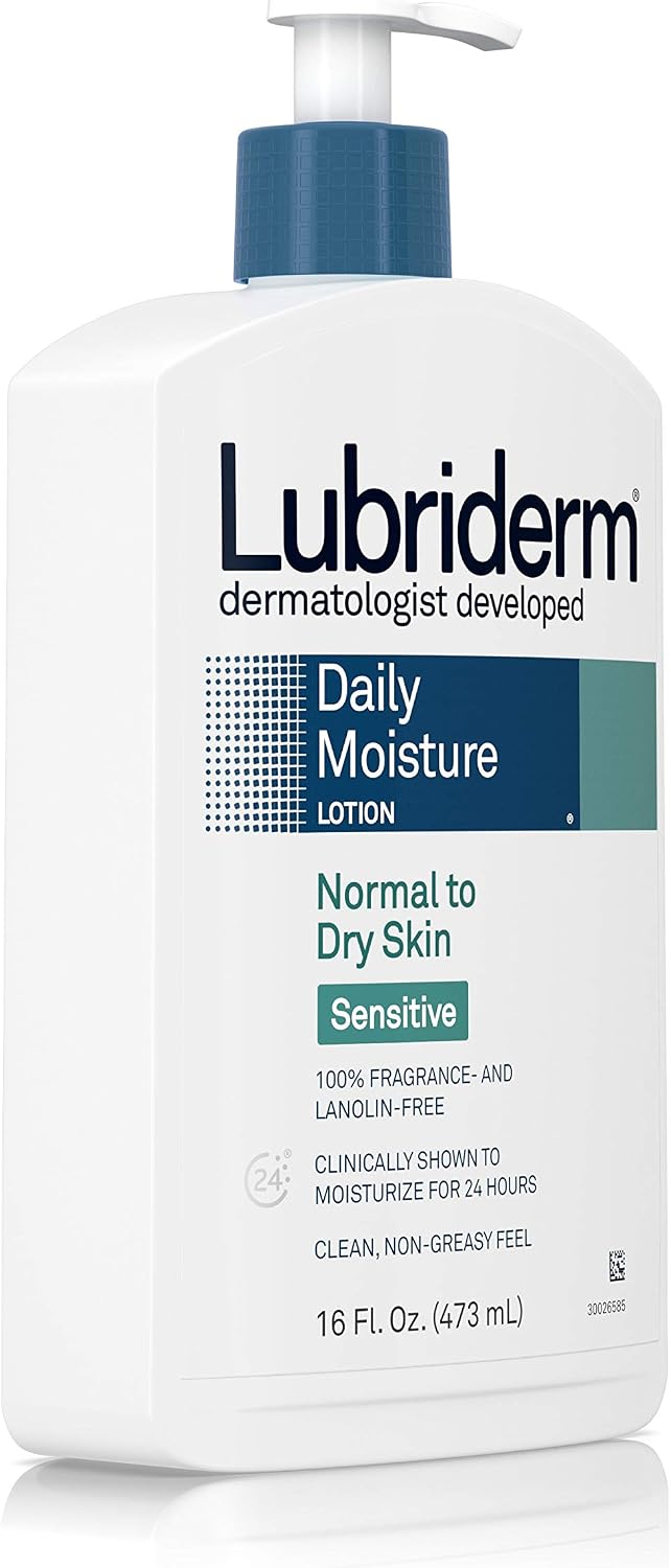 Lubriderm Sensitive Skin Therapy Moisturizing Lotion For Dry Skin 475 ml