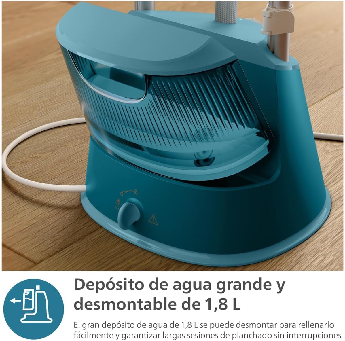 Philips 1000 Vaporizador de Prendas Vertical, 1800 W, 1,8L, StyleBoard