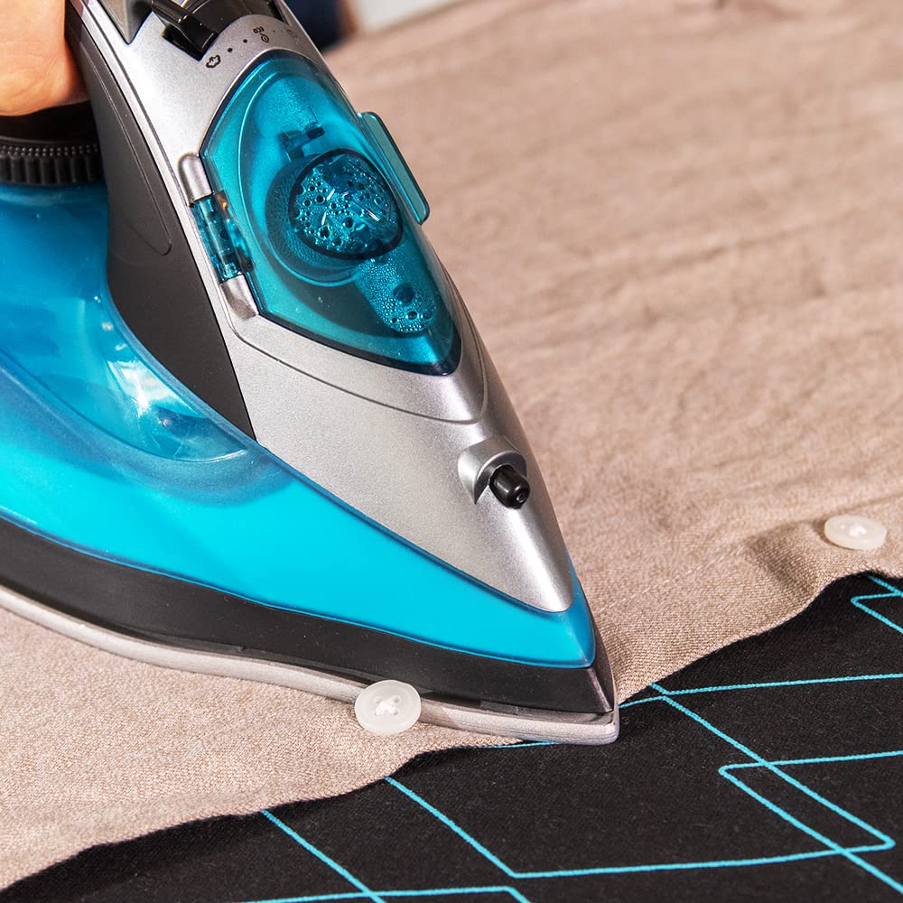 Cecotec Plancha Ropa Vapor Fast-Furious 5010 Vital, Suela de Aluminio Turbo Slide, Vapor continuo de 55 g/min, Golpe de vapor de 200 g/min, Regulador de temperatura, Antical, Antigoteo, 2600 W