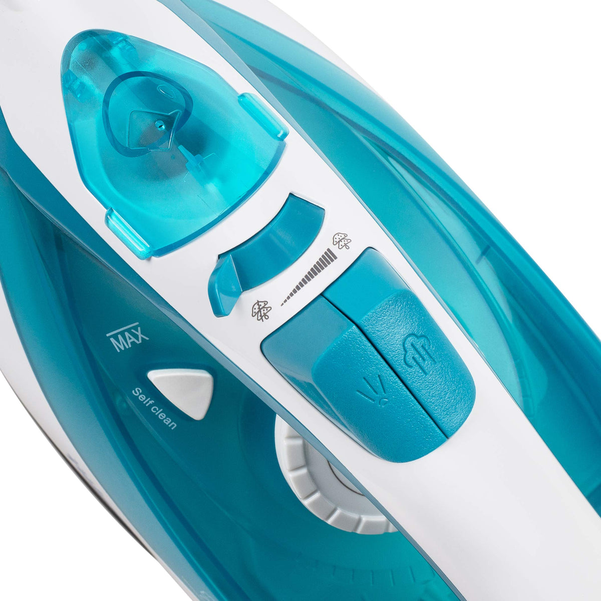 Tristar Plancha de Vapor, 2000 W, Suela de Cerámica, Ajustable, Vertical, Golpe hasta 70 g/min, Función de Autolimpieza, Depósito de Agua de 210 ml, Cable de 1,9 m, ST-8300, Azul