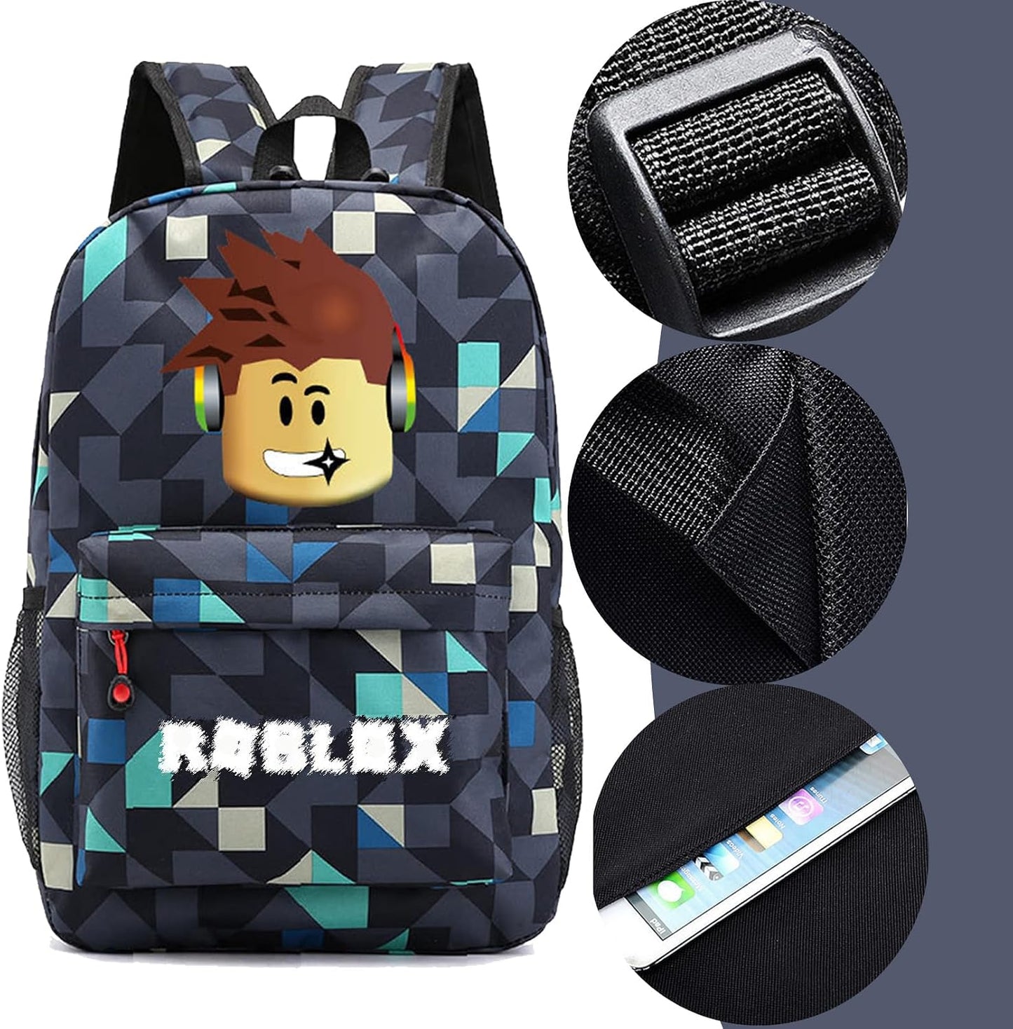 Mochila Roblox Bolsa de Ocio Impresa Casual