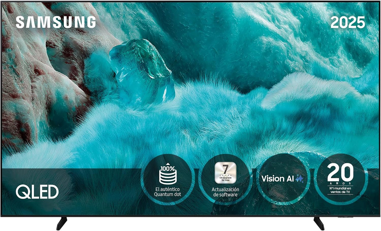 Samsung TV 65 Pulgadas QLED Q8F 4K Smart TV con Vision AI, 100% Volumen de Color con Quantum Dot, el auténtico Quantum Dot y Motion Xcelerator