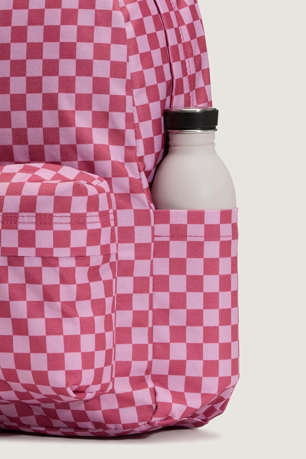 Vans Mochila unisex Old Skool Check, Pink Fizz, mediana, rosa Fizz, M