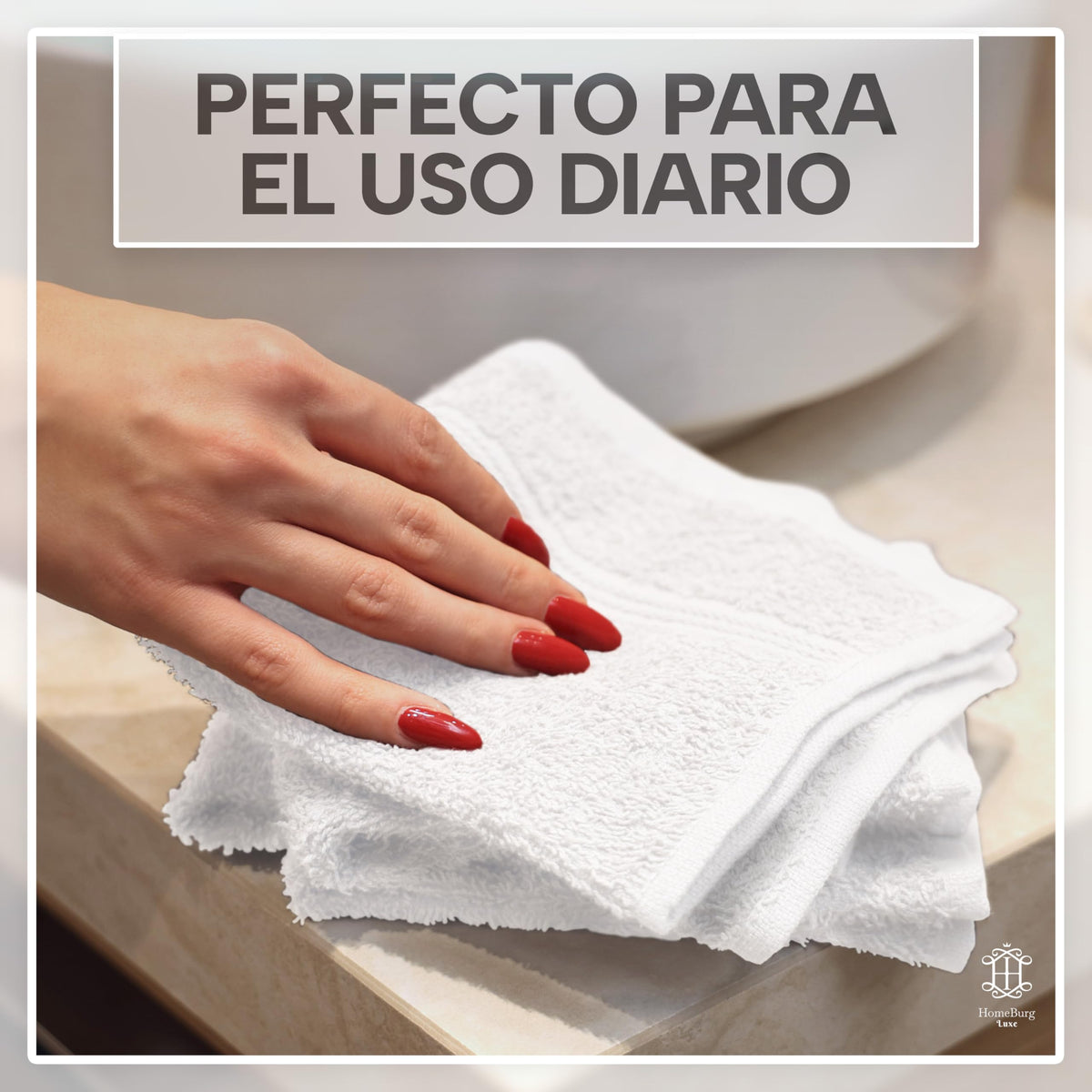 Luxe Set de 12 Toallas de Mano (Gants de Toilette) – 100% Algodón, Suaves & Absorbentes, Fáciles de Mantener, Premium para el Rostro, 30×30 cm, Verde Salvia
