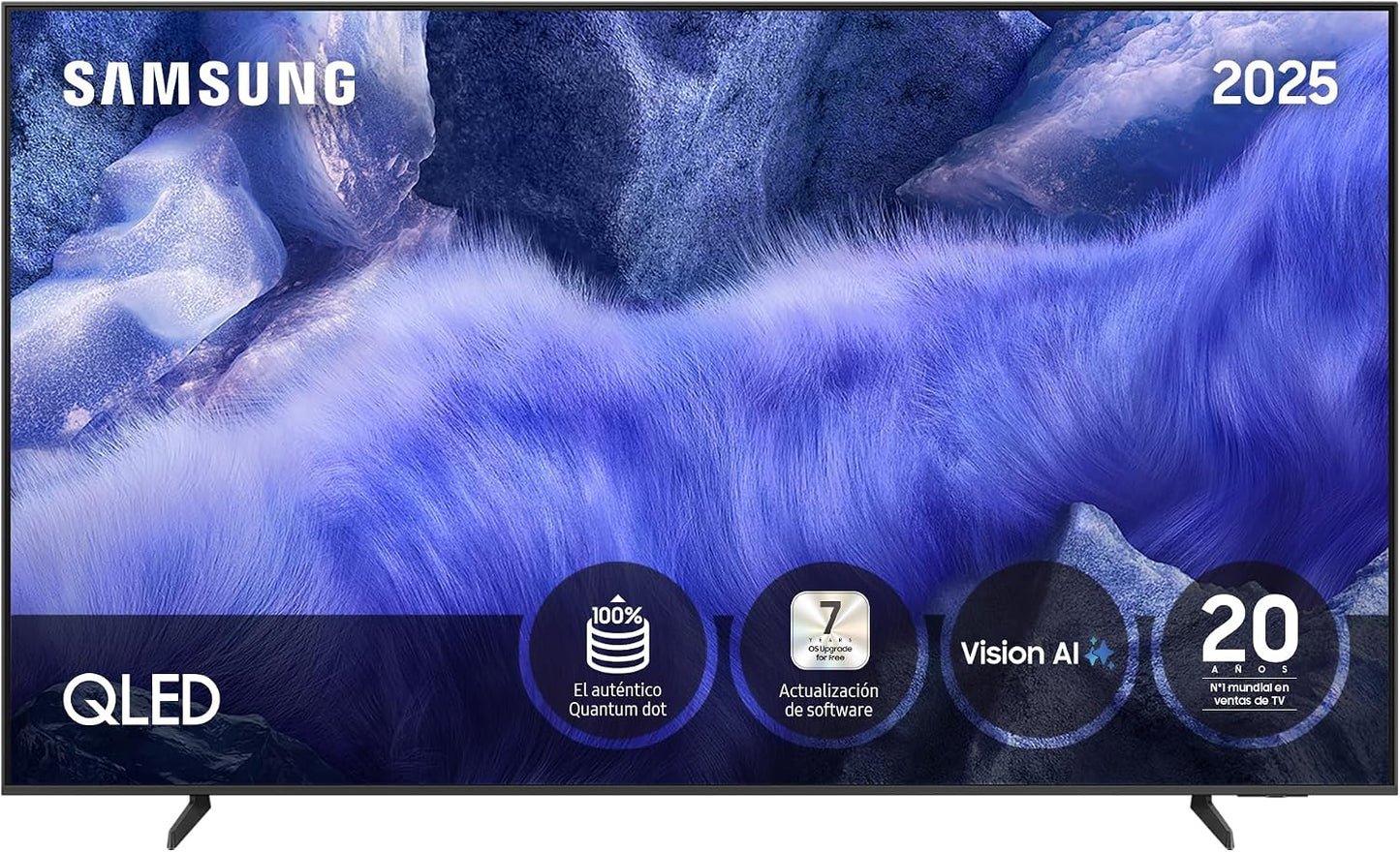 Samsung TV 65 Pulgadas QLED Q8F 4K Smart TV con Vision AI, 100% Volumen de Color con Quantum Dot, el auténtico Quantum Dot y Motion Xcelerator