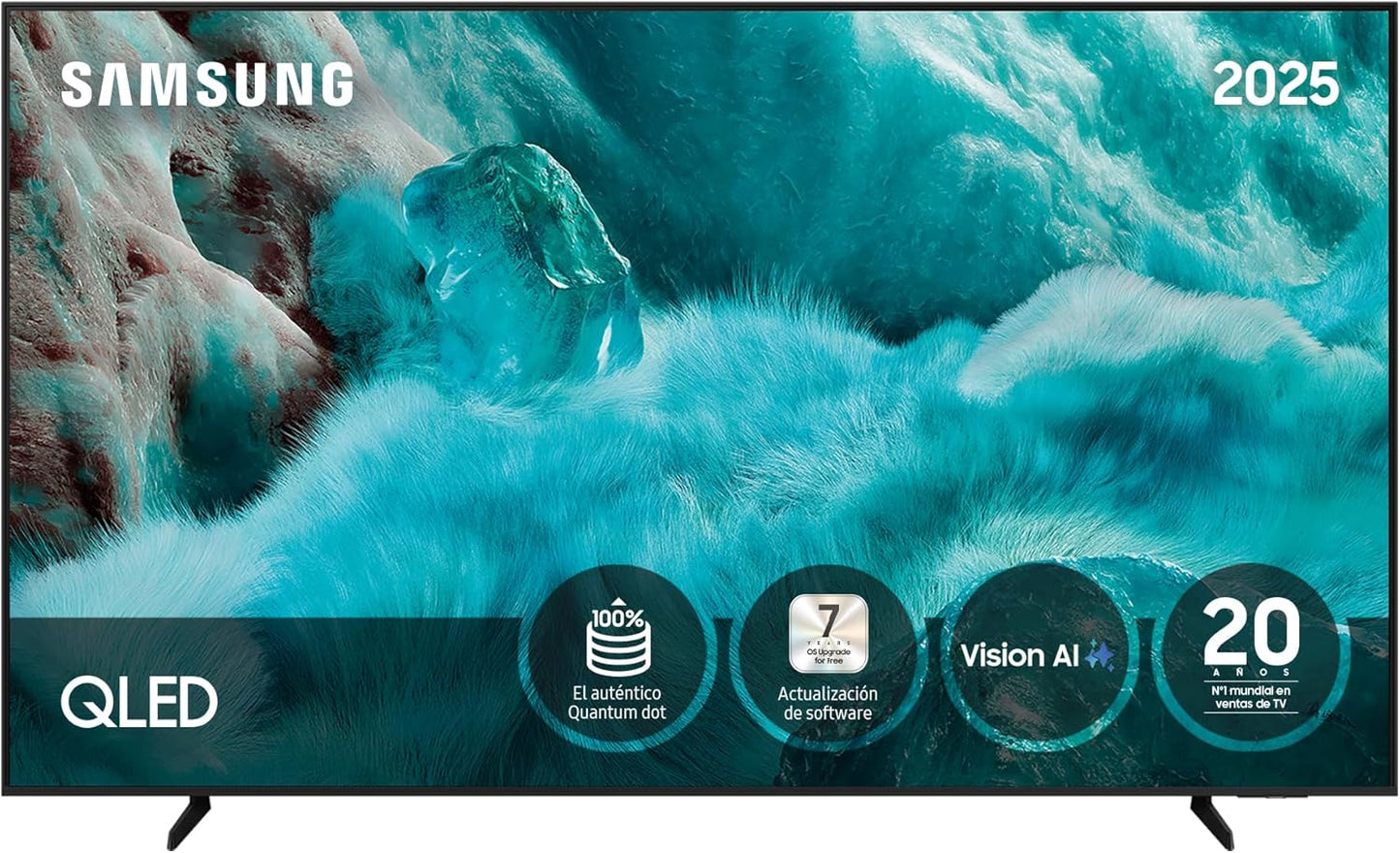 Samsung TV 65 Pulgadas QLED Q8F 4K Smart TV con Vision AI, 100% Volumen de Color con Quantum Dot, el auténtico Quantum Dot y Motion Xcelerator