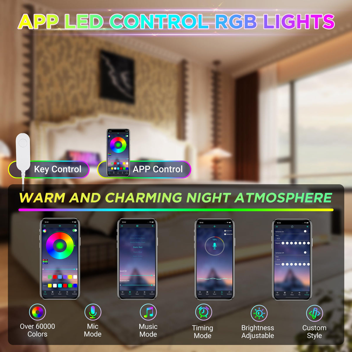 Cama tapizada de 160 x 200 cm, cama doble con 4 cajones, iluminación LED y puerto de carga USB-C, cama de almacenamiento y cama juvenil con somier, terciopelo, beige, sin colchón
