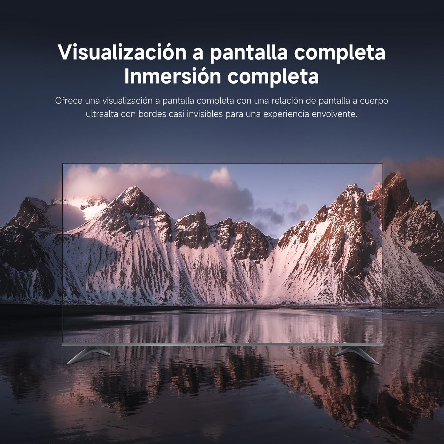 XIAOMI TV F 65, 65 Pulgadas (165 cm), 4K UHD, Smart TV, Fire OS8, Control por Voz Alexa, HDR10, MEMC, Modo Game Boost 120Hz, Compatible con Apple AirPlay