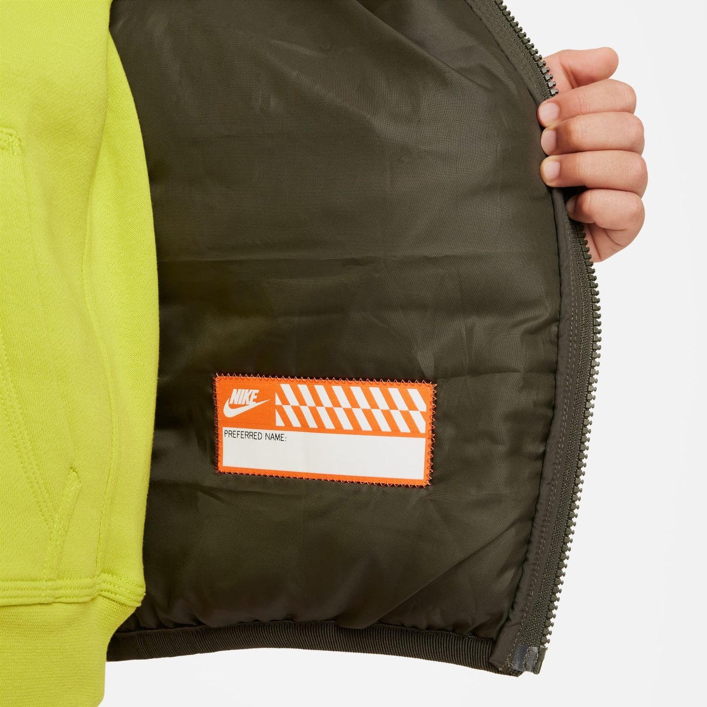 NIKE K Nsw Low Synfl Jkt Adp Hip Length Hooded Jkt Unisex - Niños y jóvenes