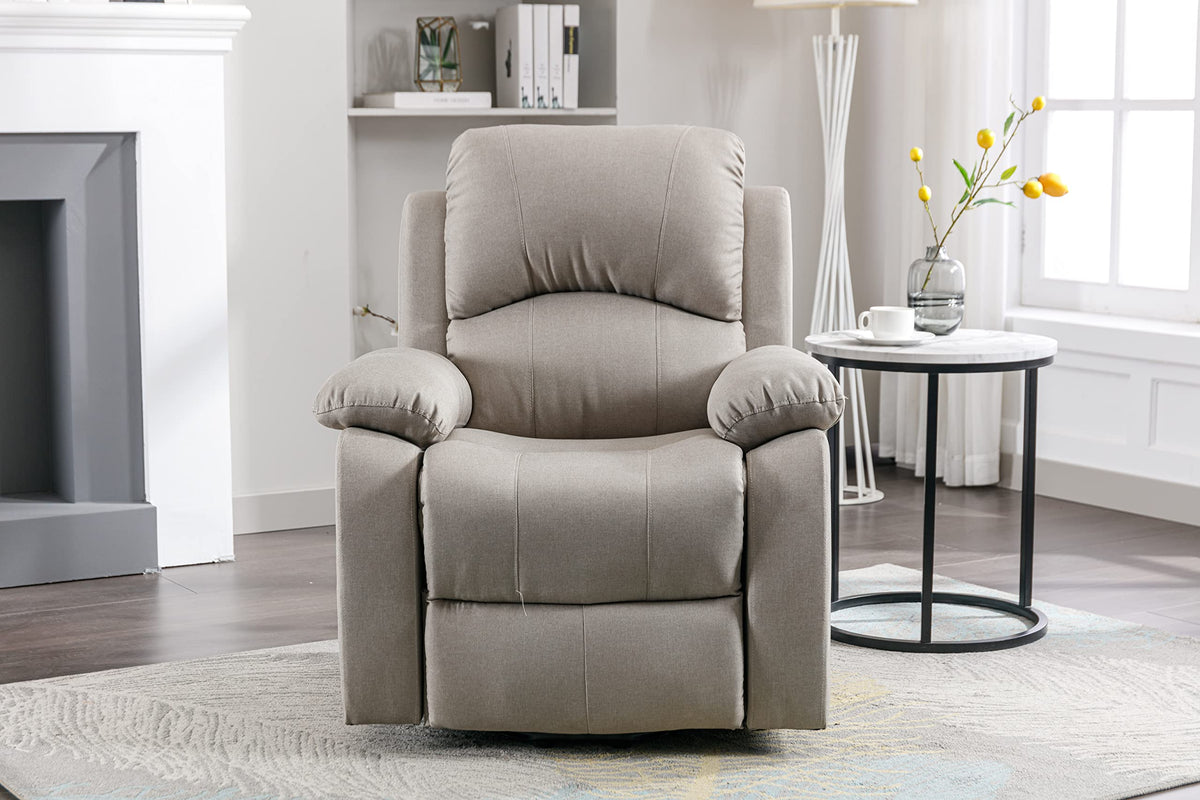 Astan Hogar Sillón Relax con Función Auto-Ayuda (Levanta Personas), Reclinación Eléctrica, Masaje Y Termoterapia, Modelo Ramón AH-AR30920GR