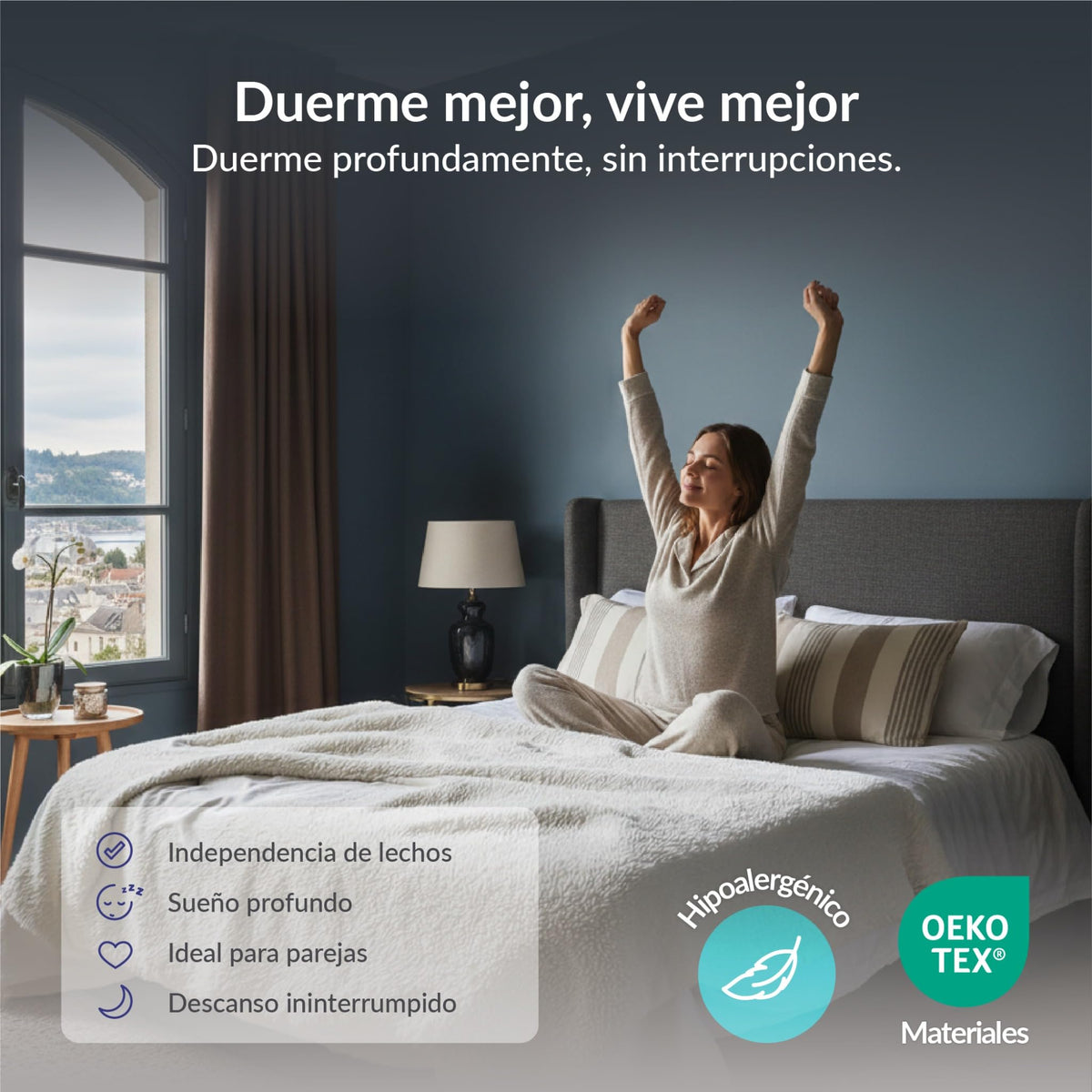 Naturalex - Premium Privilege - Colchón 150x200 cm Viscoelástico - 30 cm