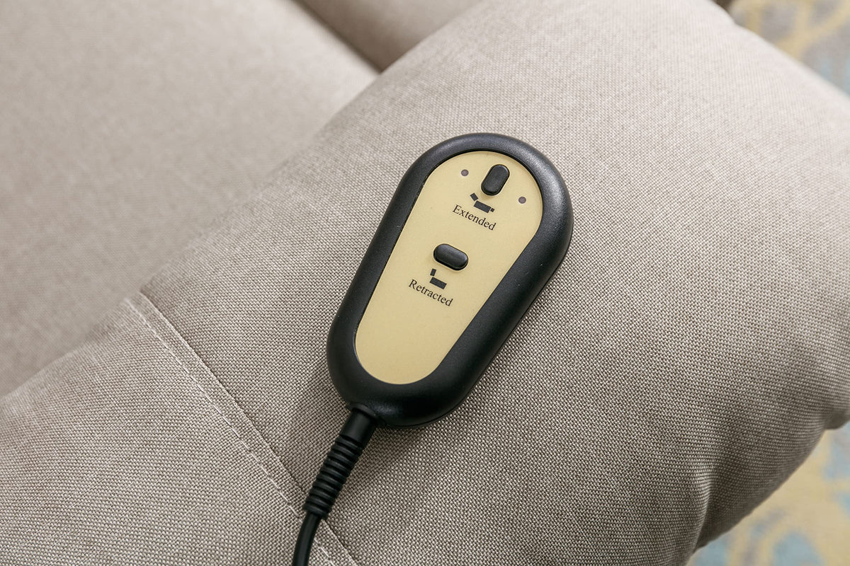 Astan Hogar Sillón Relax con Función Auto-Ayuda (Levanta Personas), Reclinación Eléctrica, Masaje Y Termoterapia, Modelo Ramón AH-AR30920GR