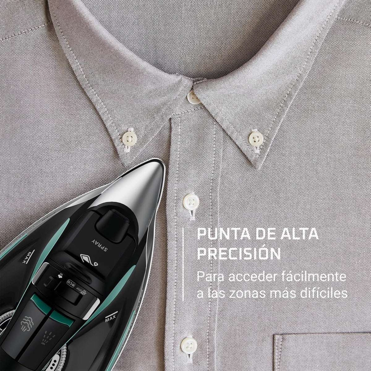 Rowenta Everlast Anticalc, Plancha de vapor, Golpe de vapor de 220 g/min