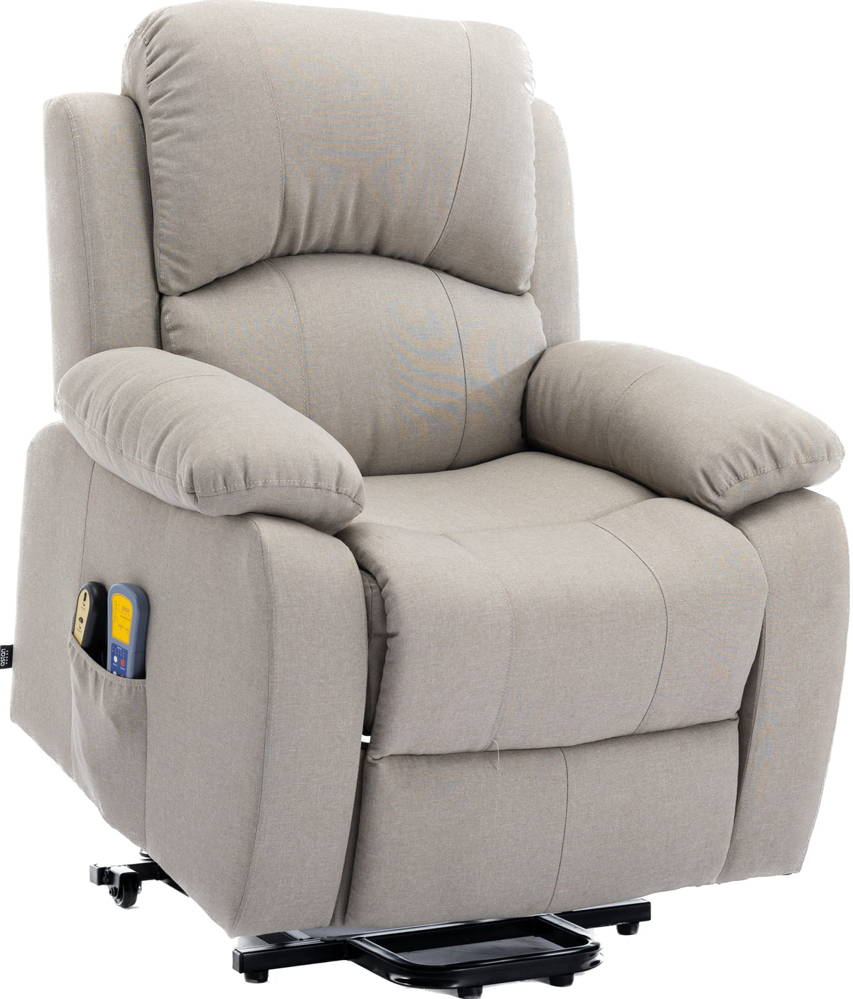 Astan Hogar Sillón Relax con Función Auto-Ayuda (Levanta Personas), Reclinación Eléctrica, Masaje Y Termoterapia, Modelo Ramón AH-AR30920GR