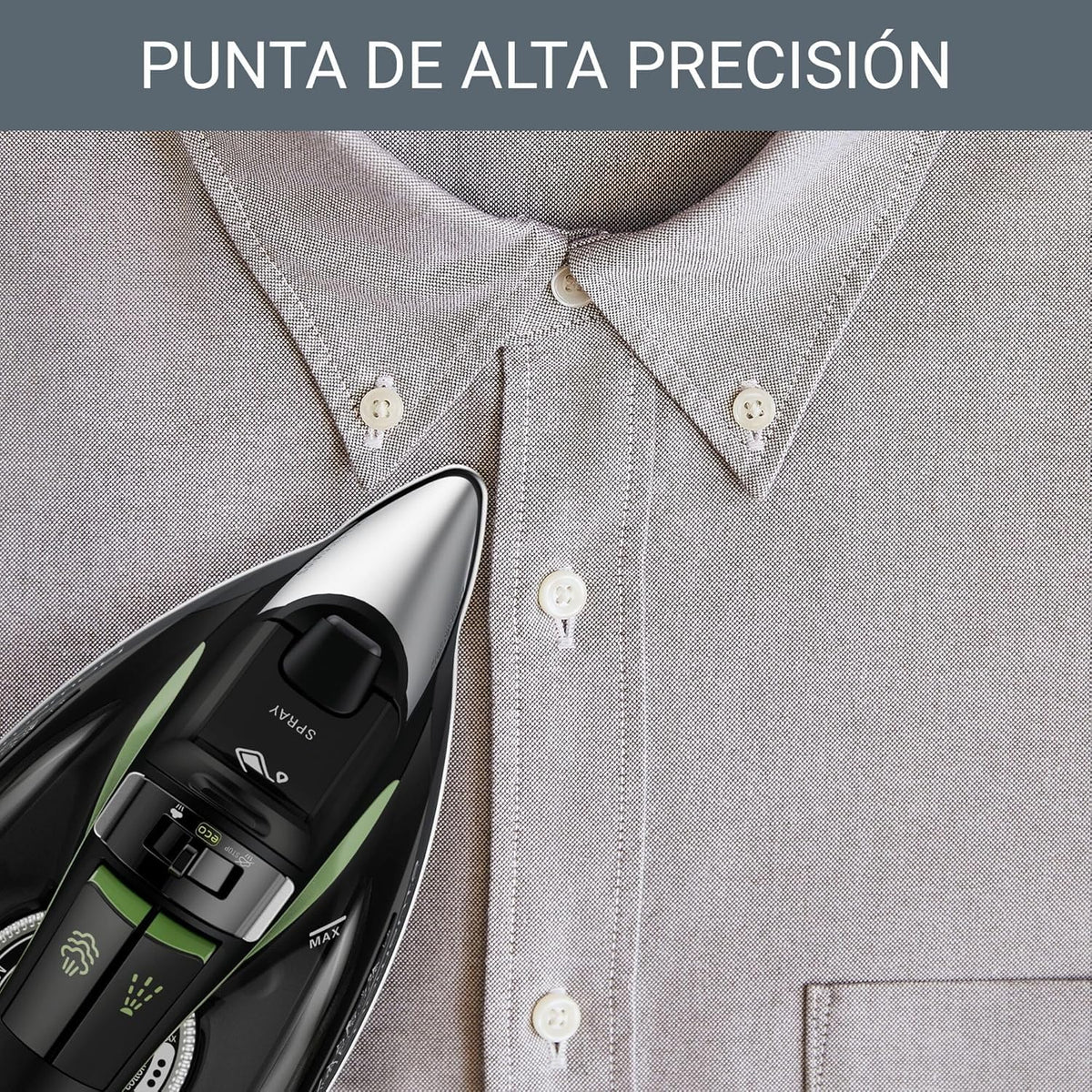 Rowenta Everlast Anticalc, Plancha de vapor, Golpe de vapor de 220 g/min