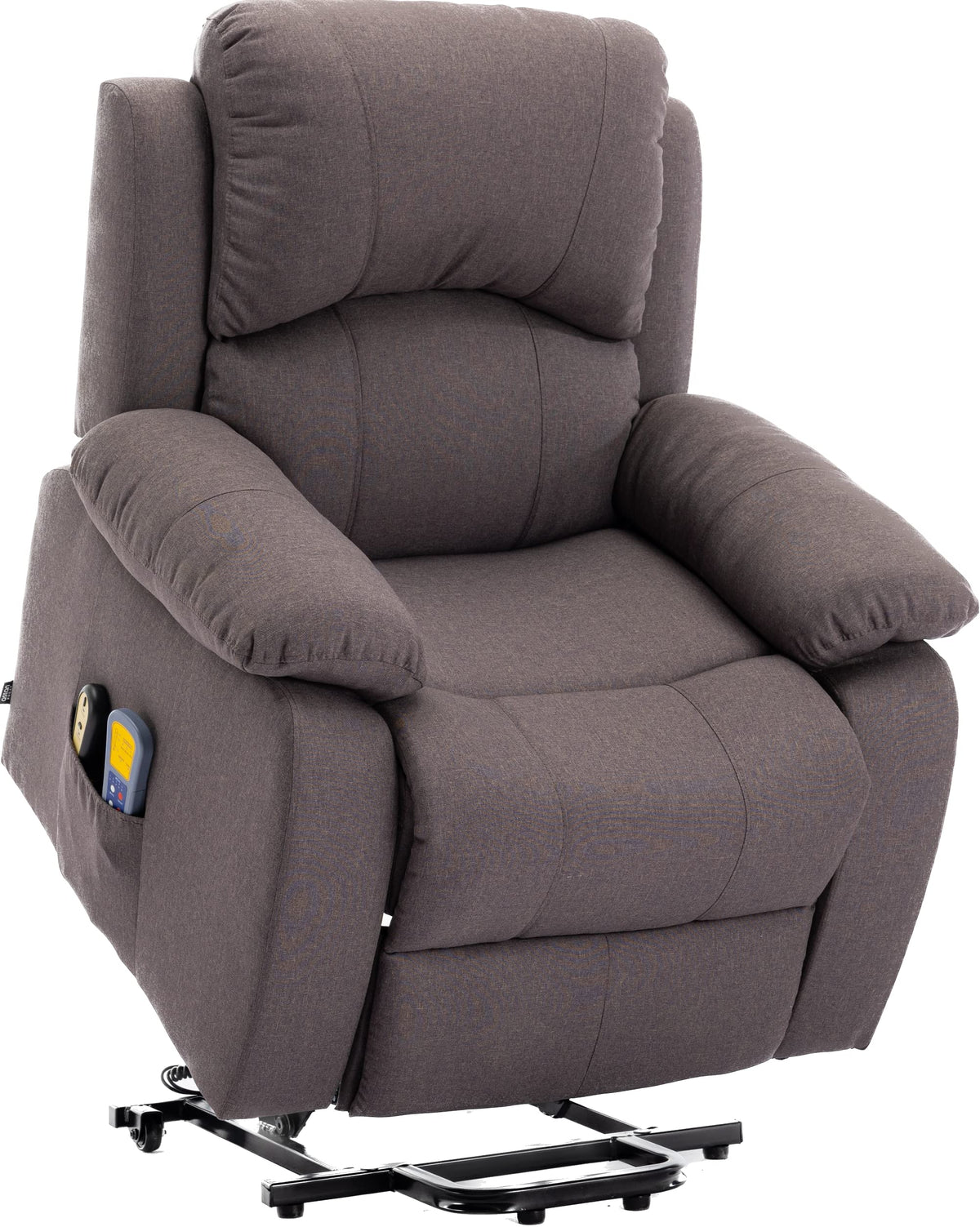 Astan Hogar Sillón Relax con Función Auto-Ayuda (Levanta Personas), Reclinación Eléctrica, Masaje Y Termoterapia, Modelo Ramón AH-AR30920GR