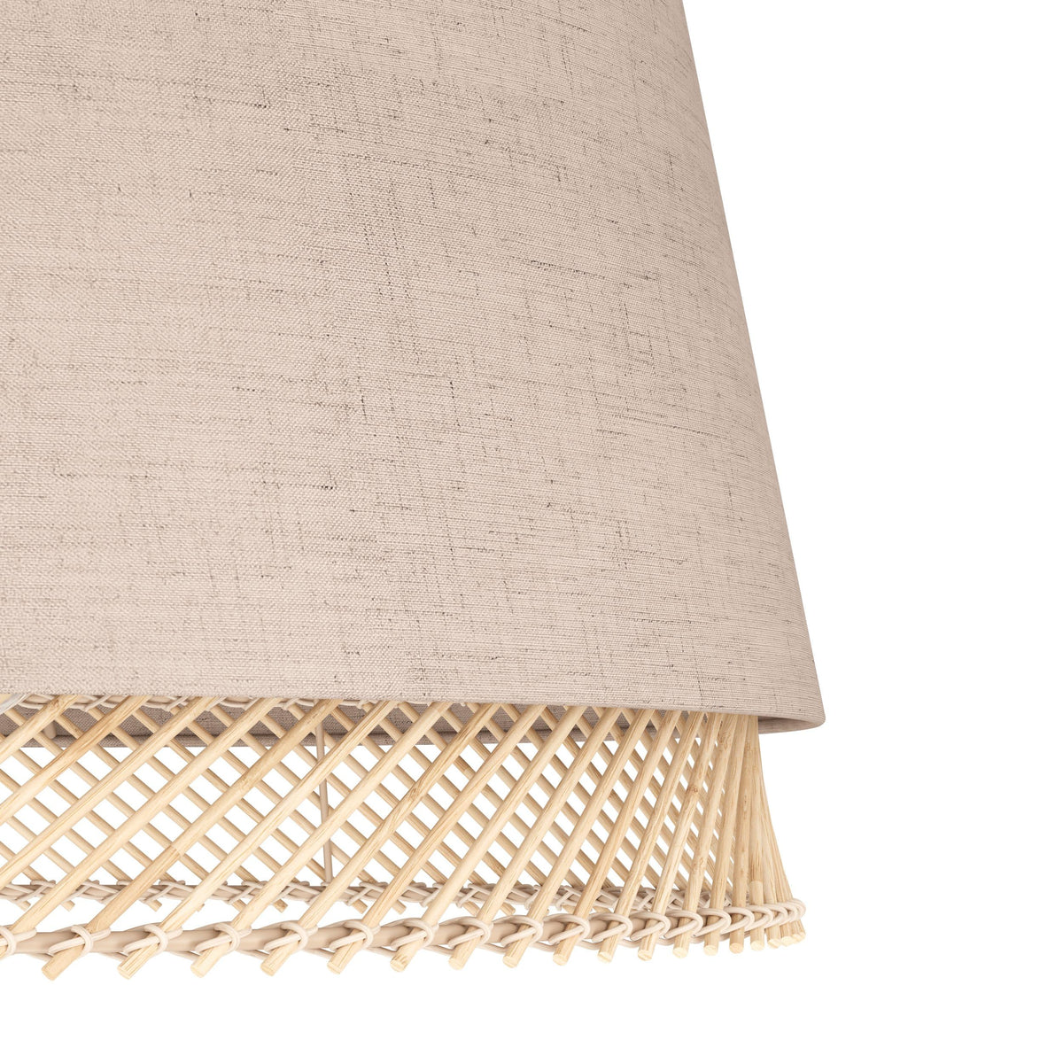 Eglo Tabley Lámpara de techo de estilo natural, adecuada para colocar