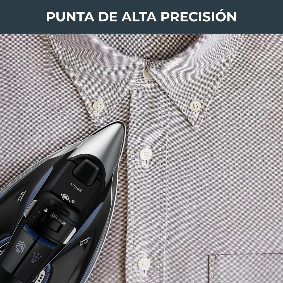 Rowenta Everlast Anticalc, Plancha de vapor, Golpe de vapor de 220 g/min