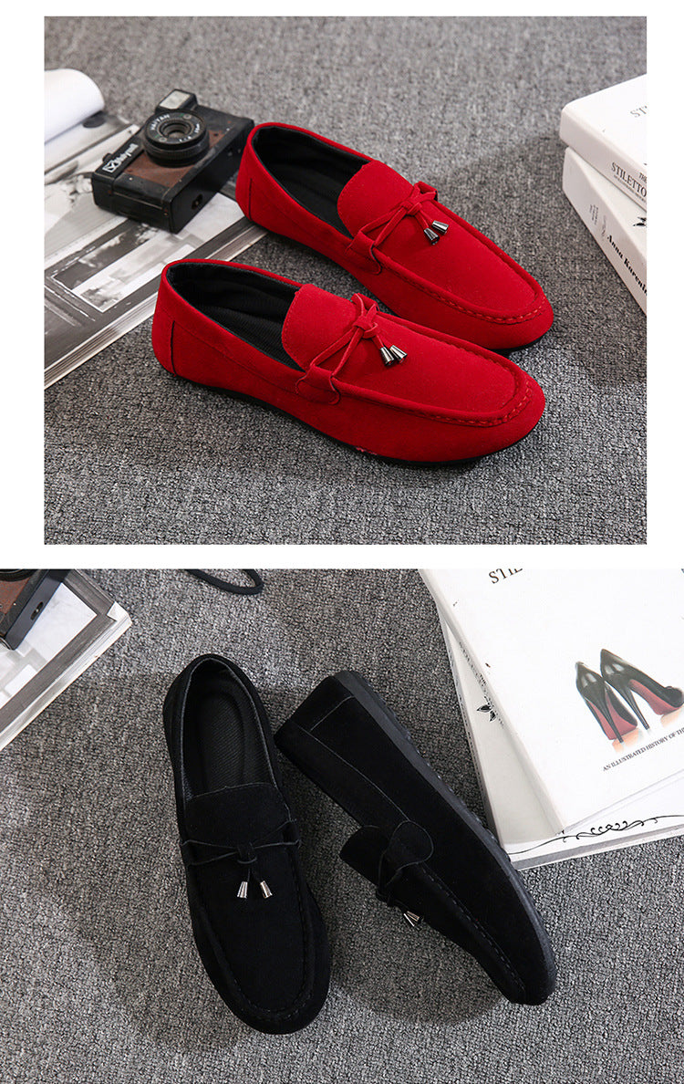 Men's loafers men's casual shoes, Korean style trendy cloth shoes, loafers, 2020 New