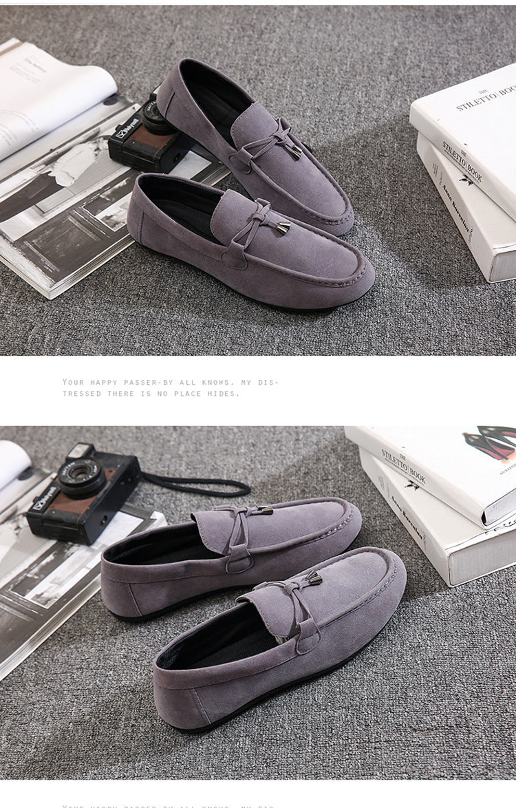 Men's loafers men's casual shoes, Korean style trendy cloth shoes, loafers, 2020 New